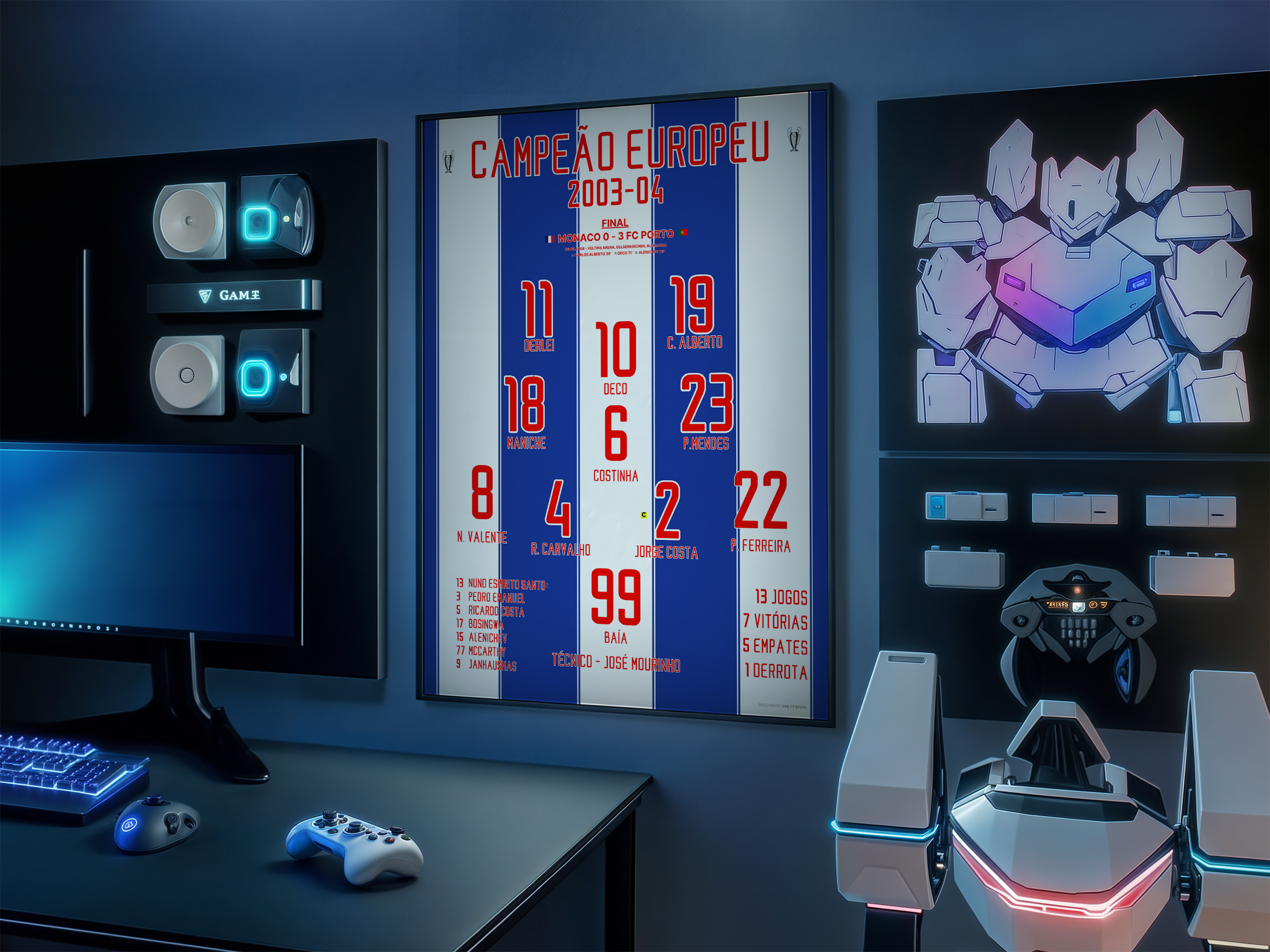 Poster FC Porto - Campeão Europeu 2003/2004 5