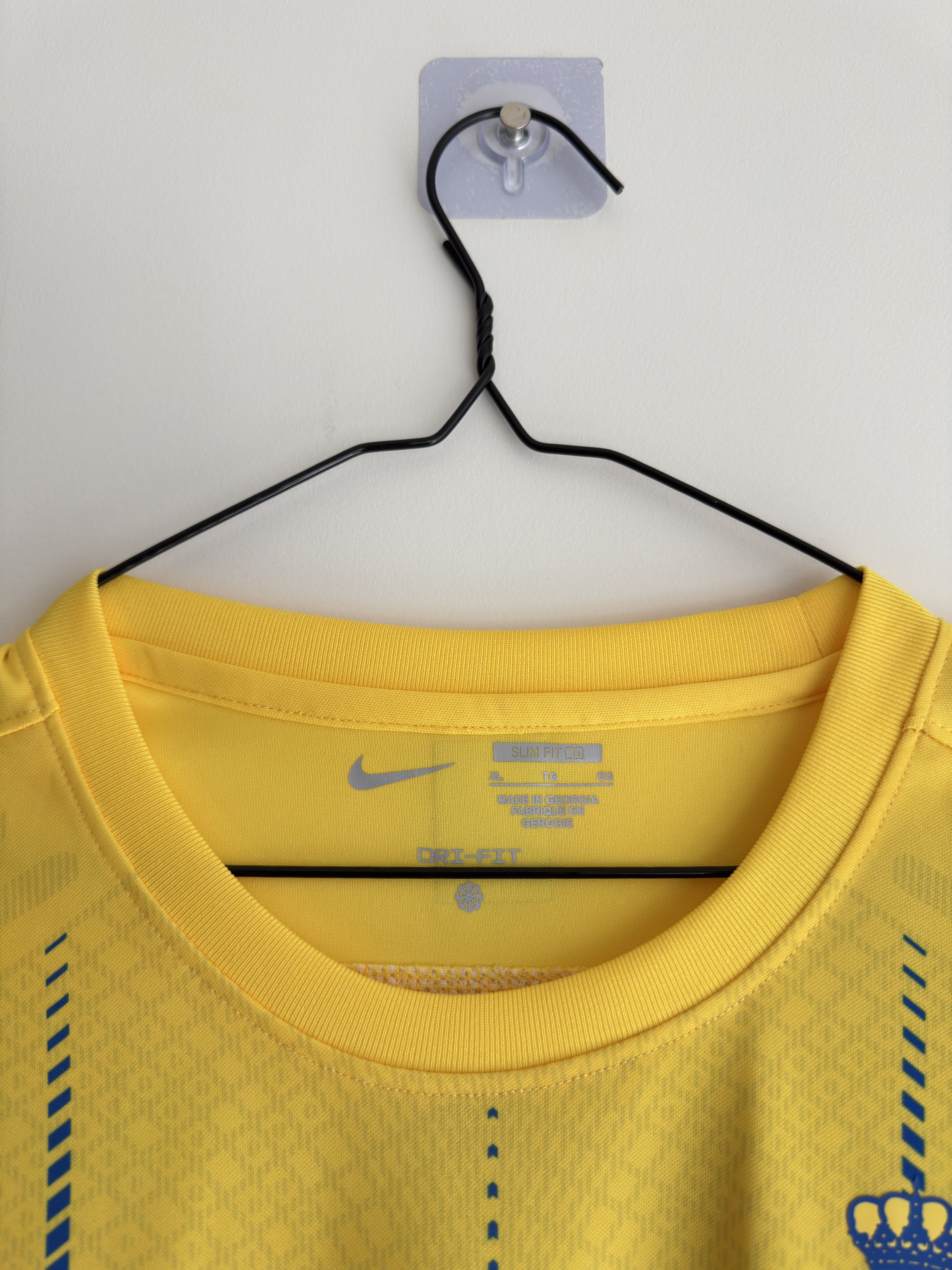 Camisola AL Nassr 2023/2024 - Ronaldo 7 - Versão adepto - Tamanho XL 9