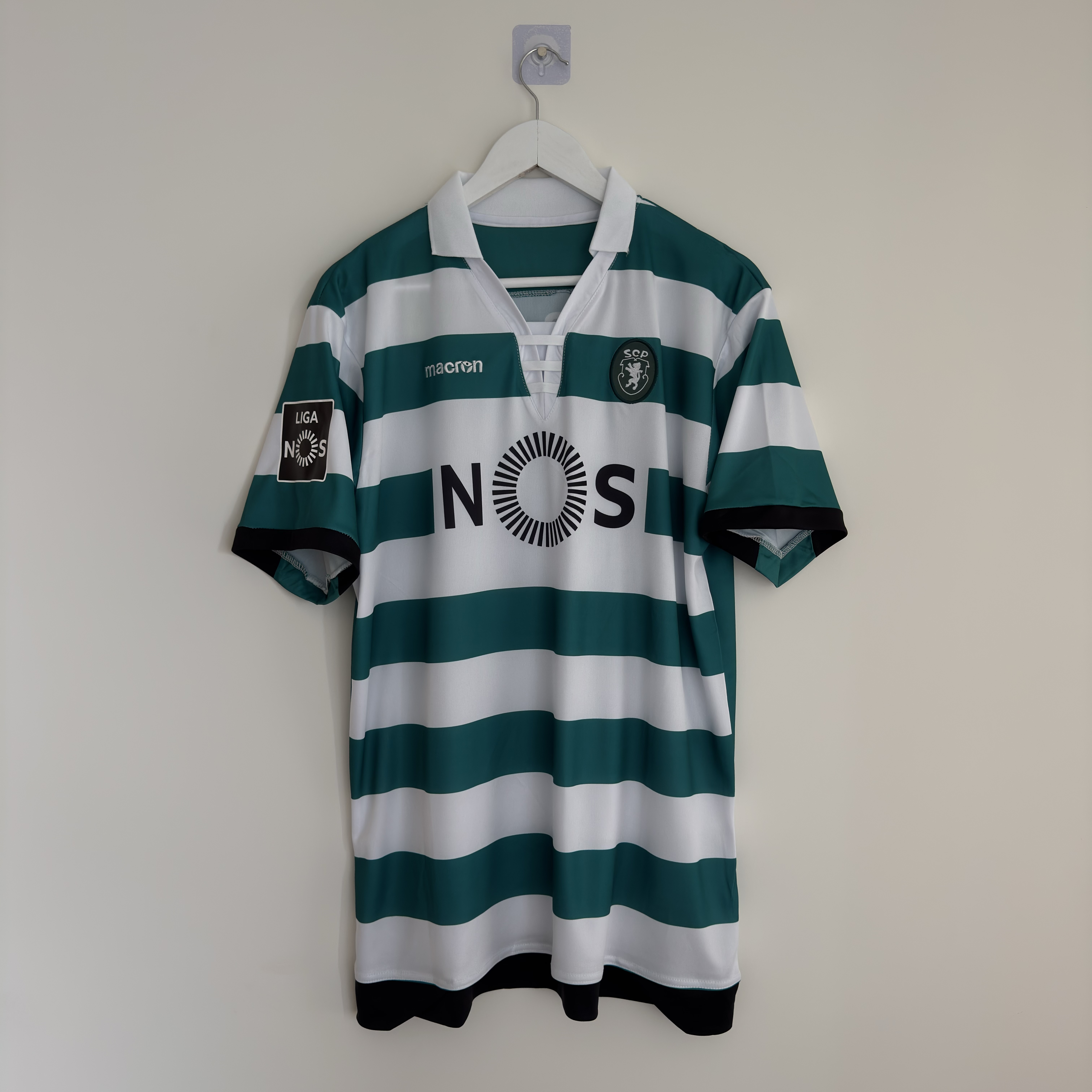 Camisola principal Sporting 2018/2019 - Nani 17 - Versão adepto - Tamanho L 2