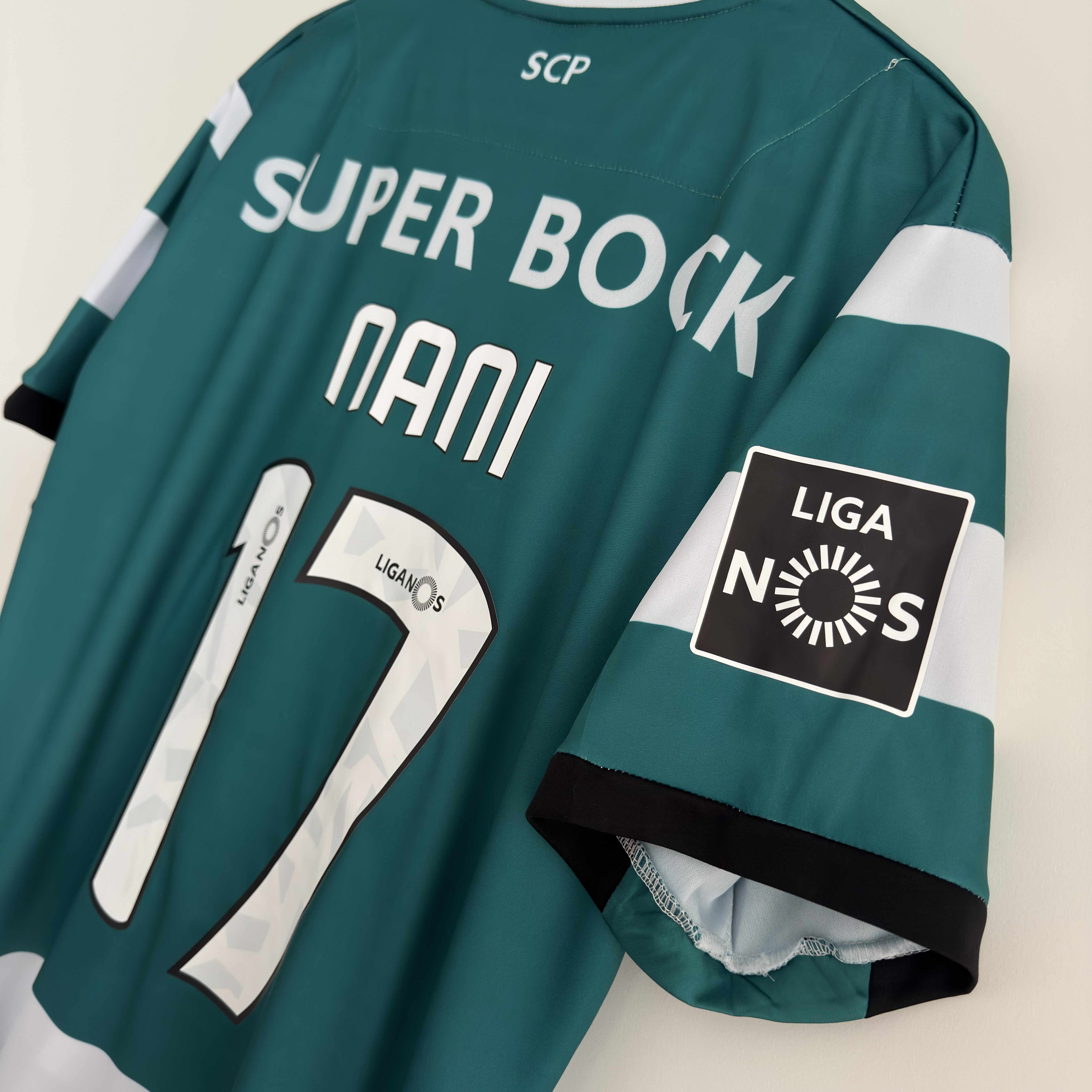 Camisola principal Sporting 2018/2019 - Nani 17 - Versão adepto - Tamanho L 4