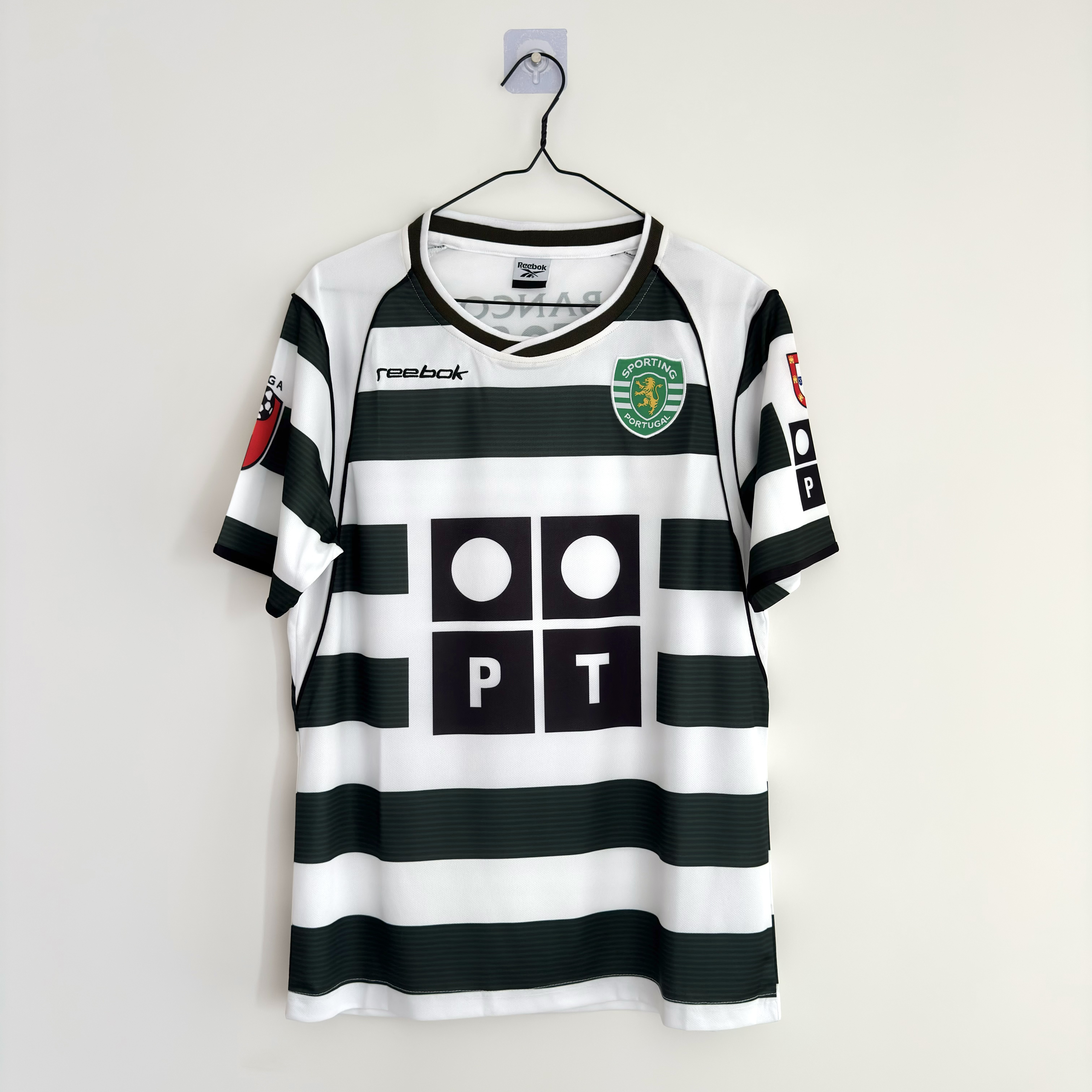 Camisola principal Sporting CP 2002/2003 Versão adepto  - Tamanho S 1