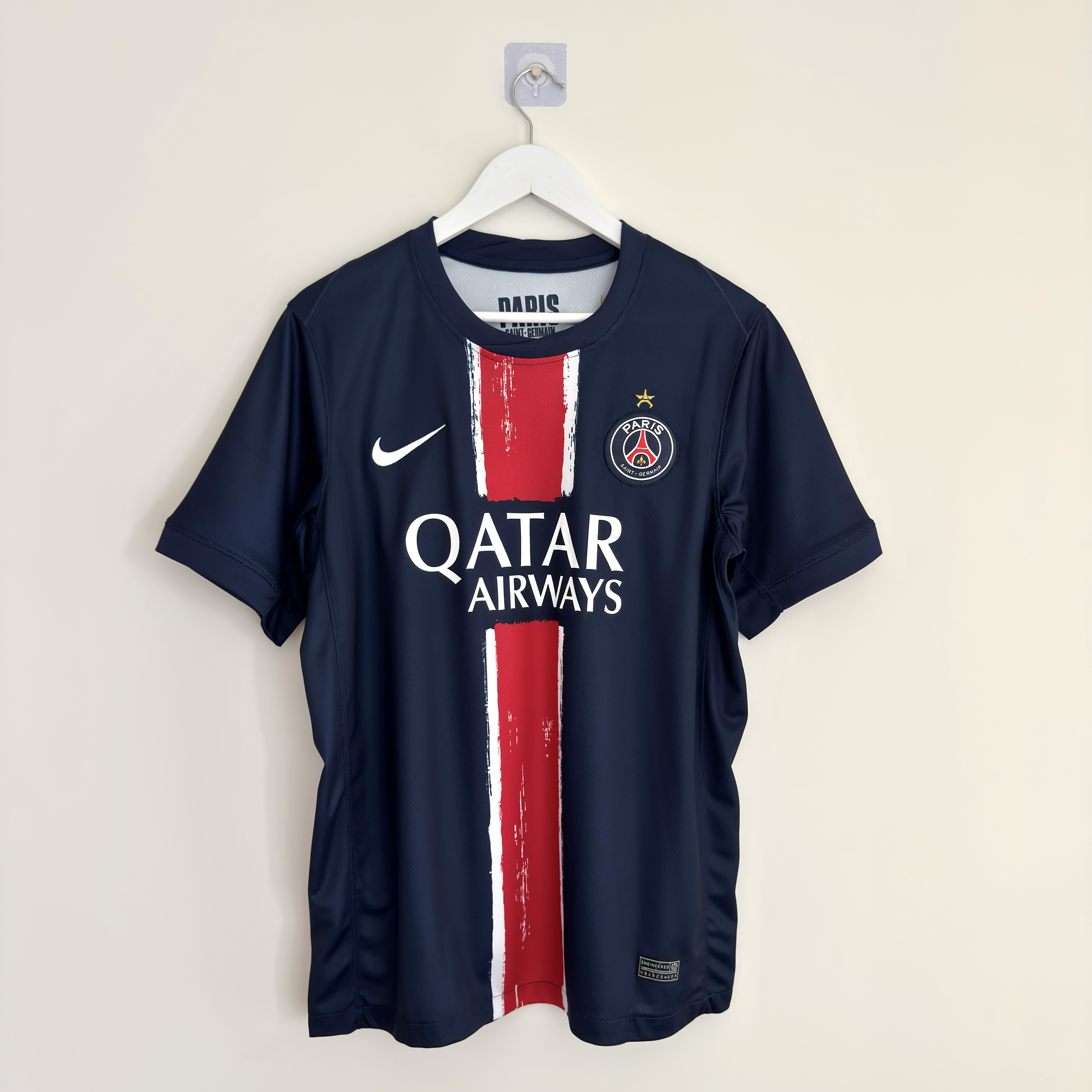 Camisola principal PSG Campeões da Europa 2024/2025 Versão adepto - Tamanho M 2