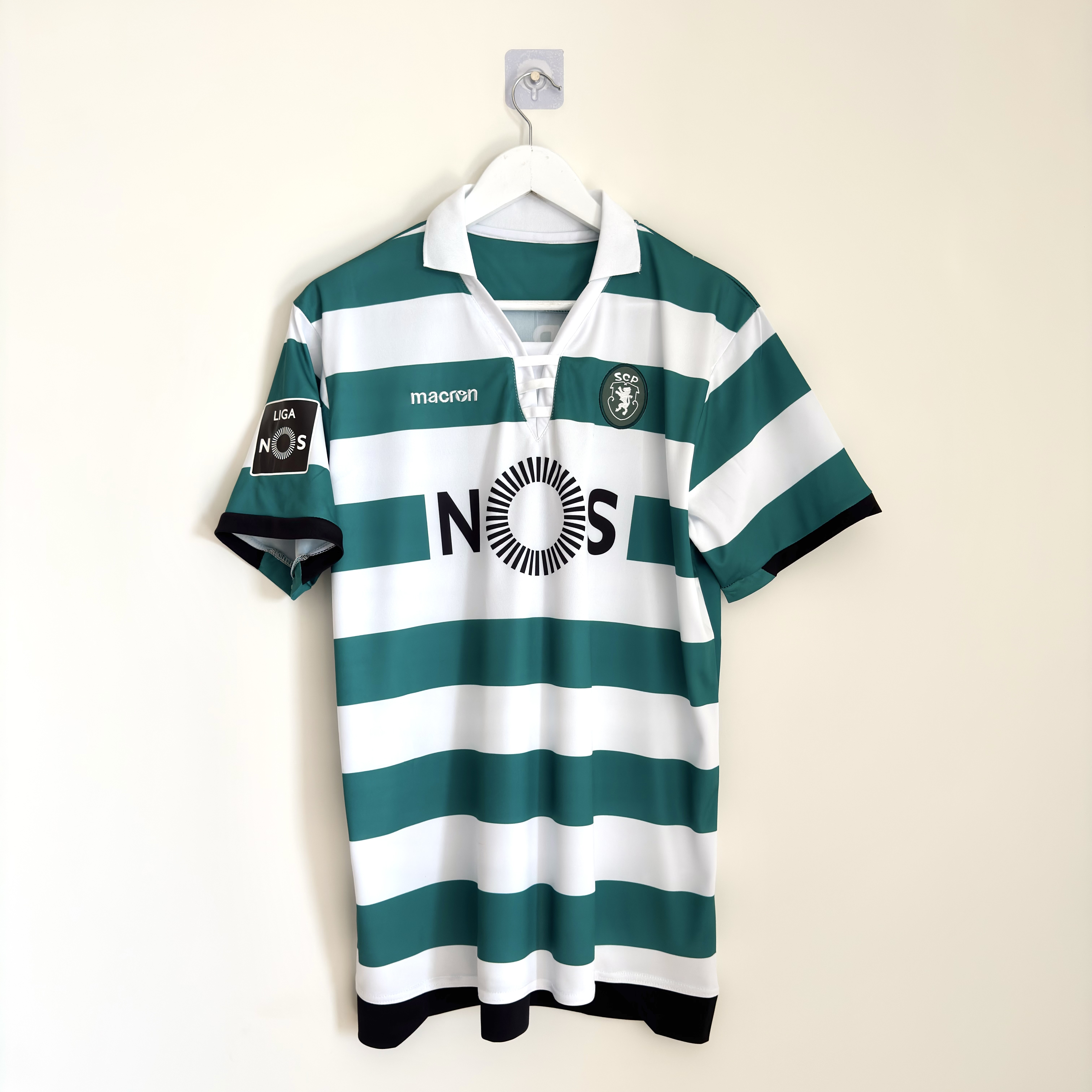 Camisola principal Sporting 2018/2019 - B. Fernandes 8 - Versão adepto - Tamanho M 2