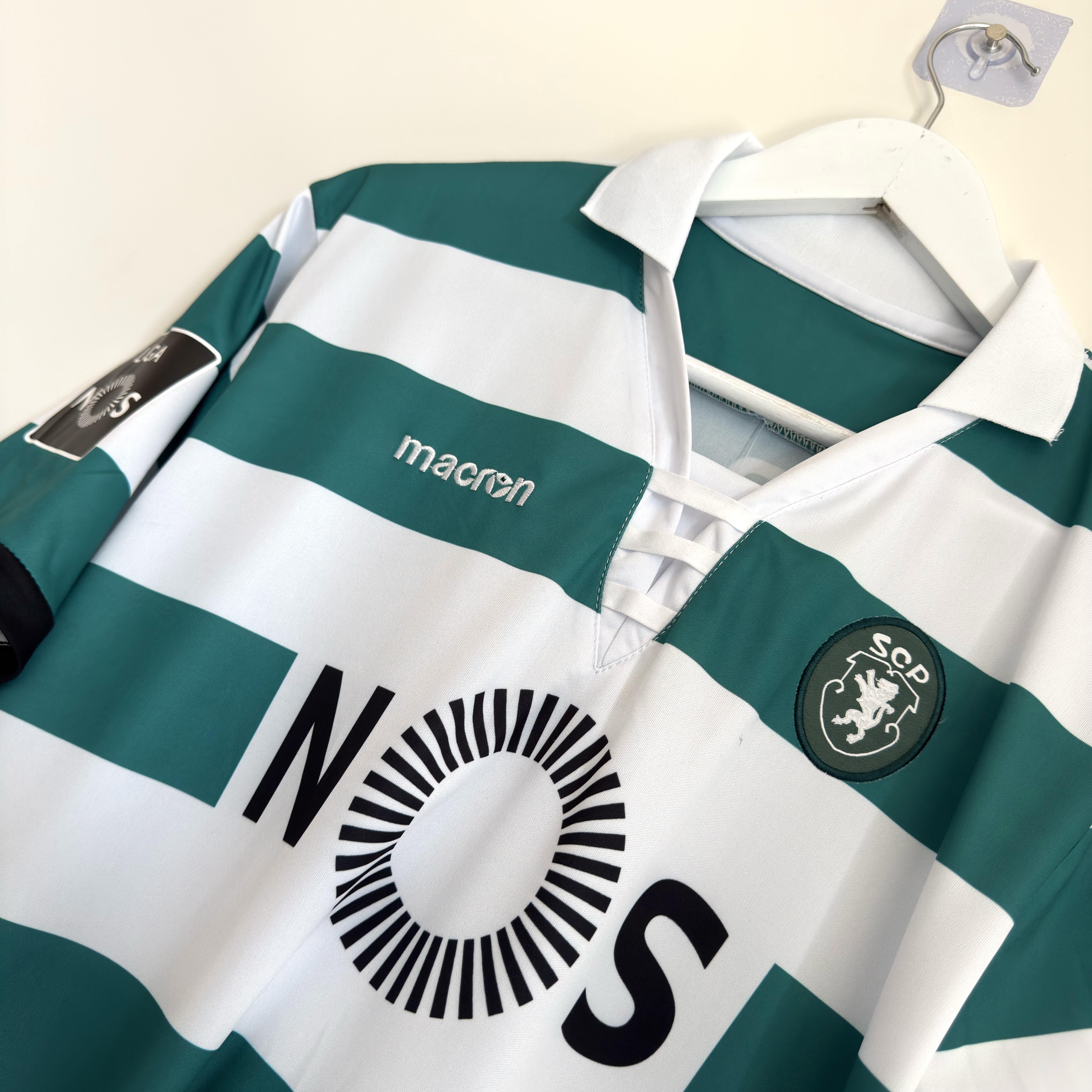 Camisola principal Sporting 2018/2019 - B. Fernandes 8 - Versão adepto - Tamanho M 6
