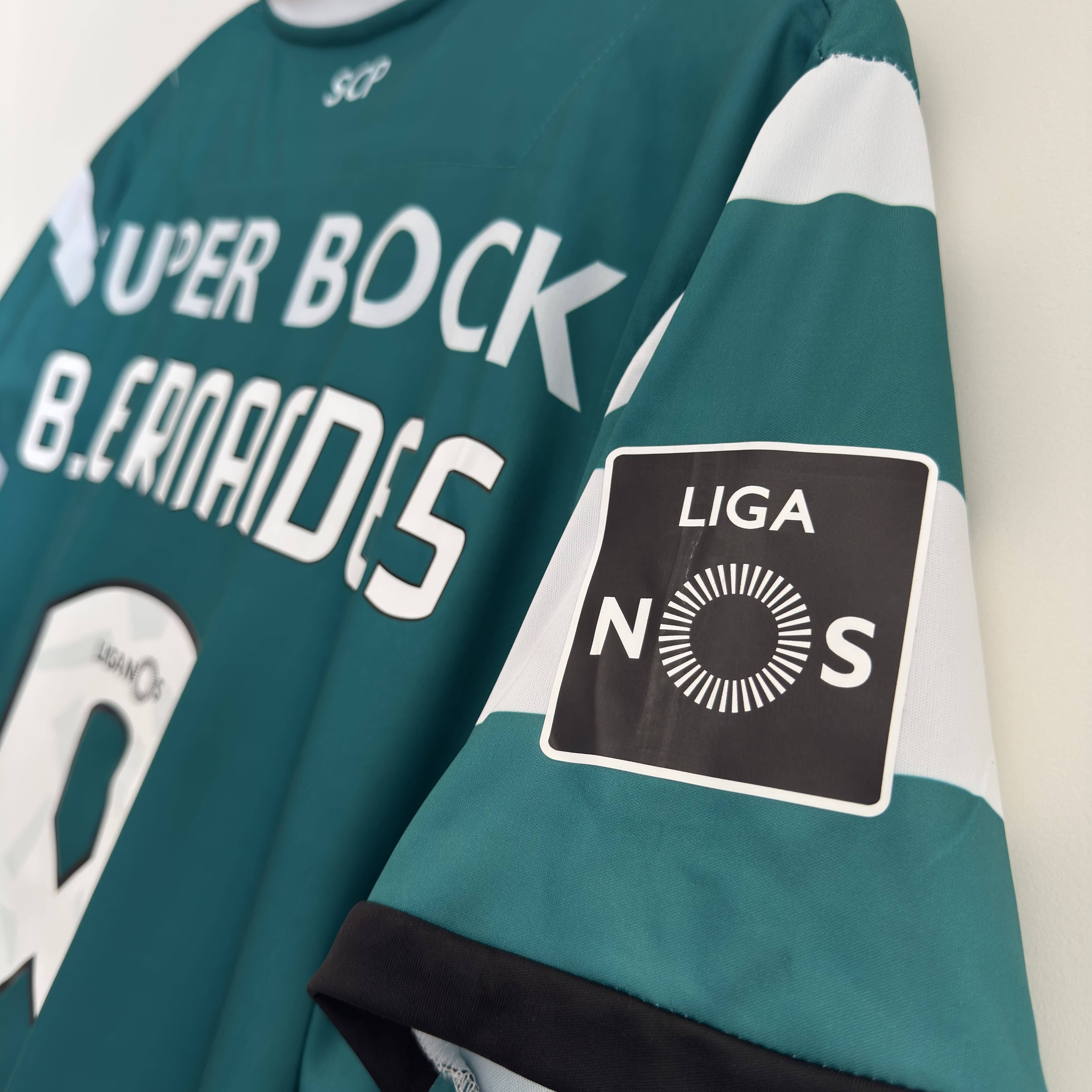 Camisola principal Sporting 2018/2019 - B. Fernandes 8 - Versão adepto - Tamanho M 4