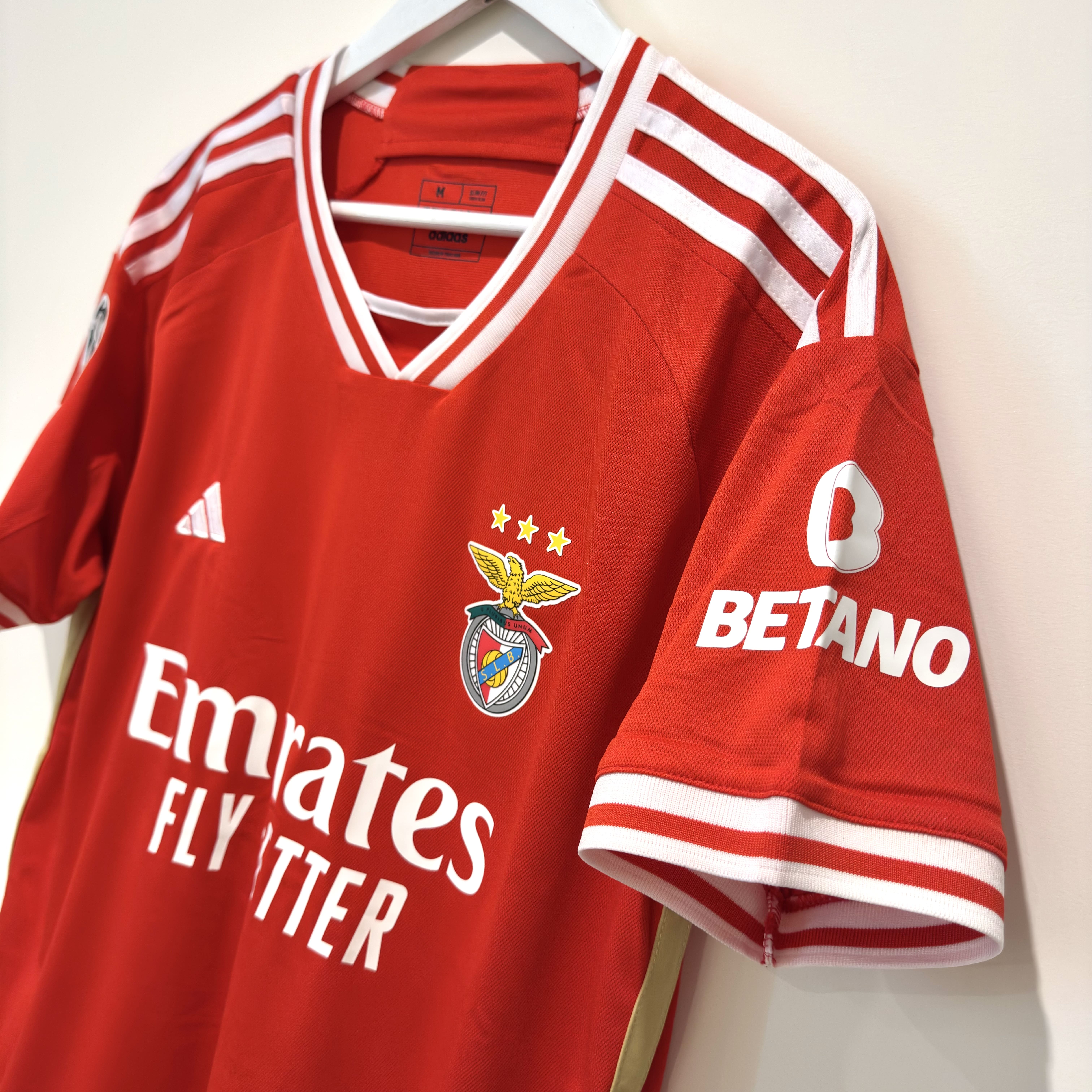 Camisola principal SL Benfica 2023/2024 - João Neves 87 - Versão adepto - Tamanho M 6