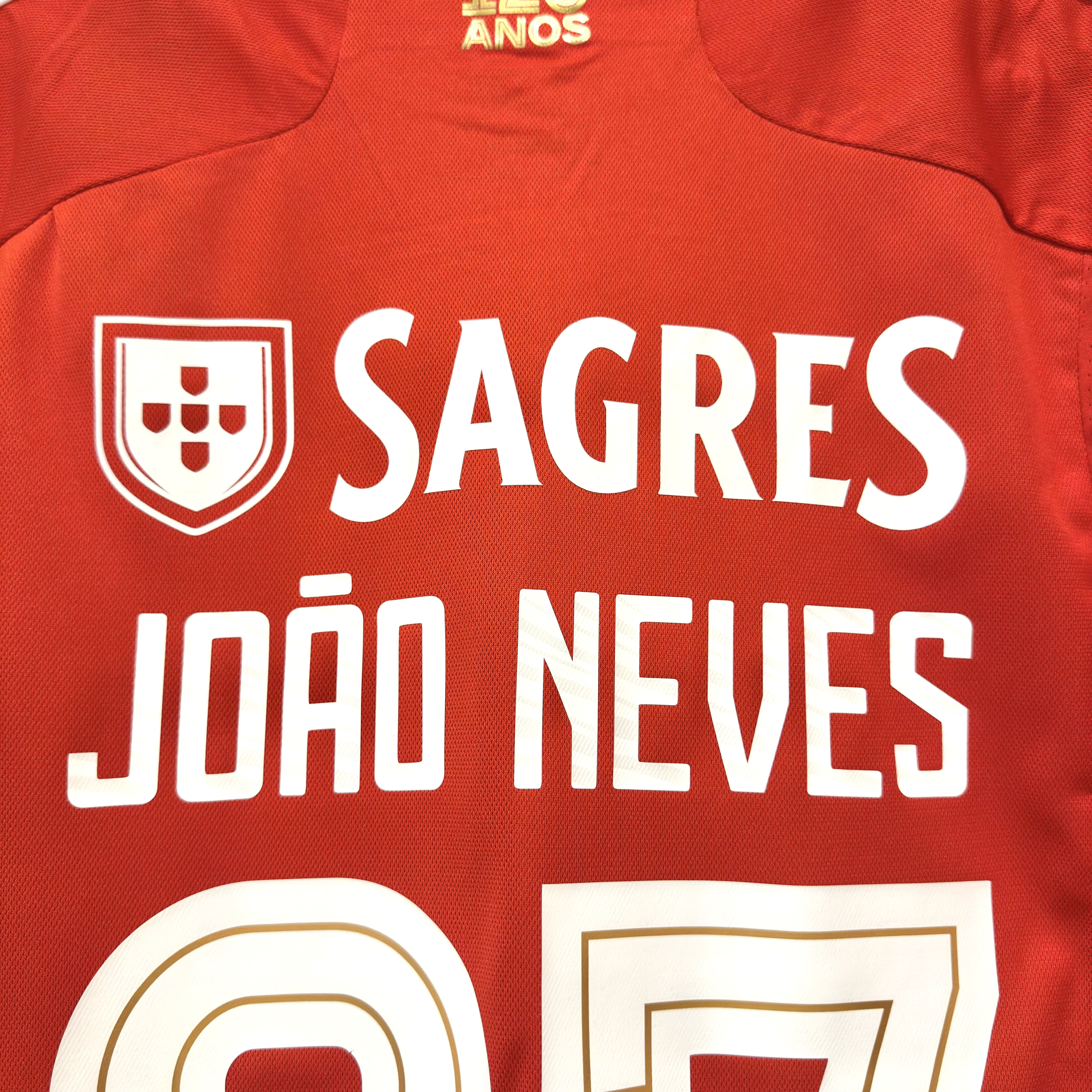 Camisola principal SL Benfica 2023/2024 - João Neves 87 - Versão adepto - Tamanho M 5