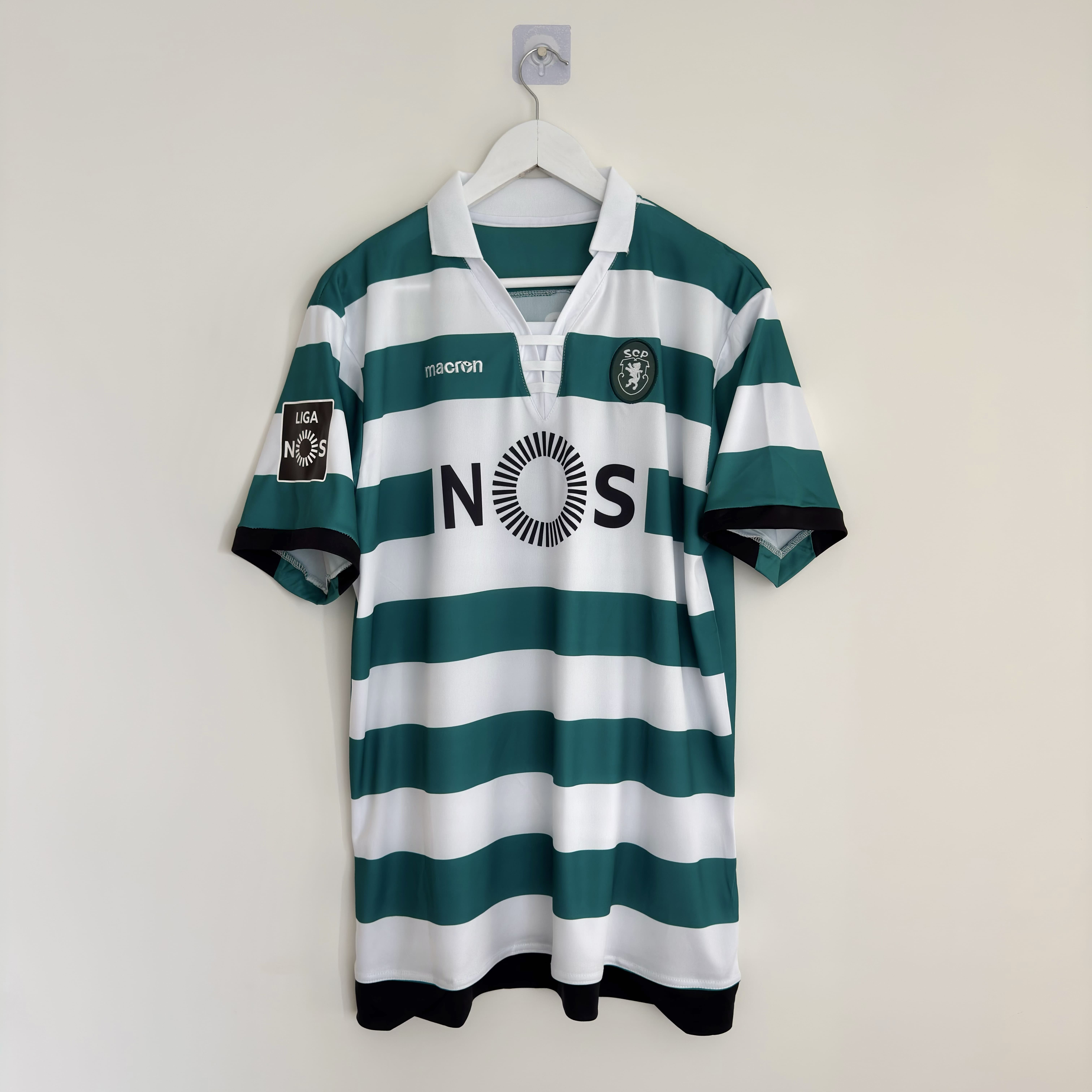 Camisola principal Sporting 2018/2019 - Nani 17 - Versão adepto - Tamanho L 2