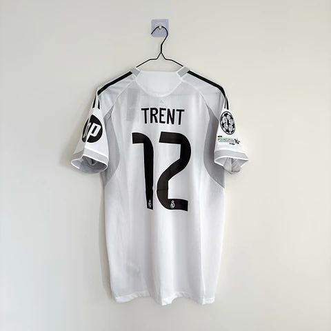 Camisola principal Real Madrid 2025/2026 - Trent 12 - Versão jogador - Tamanho M