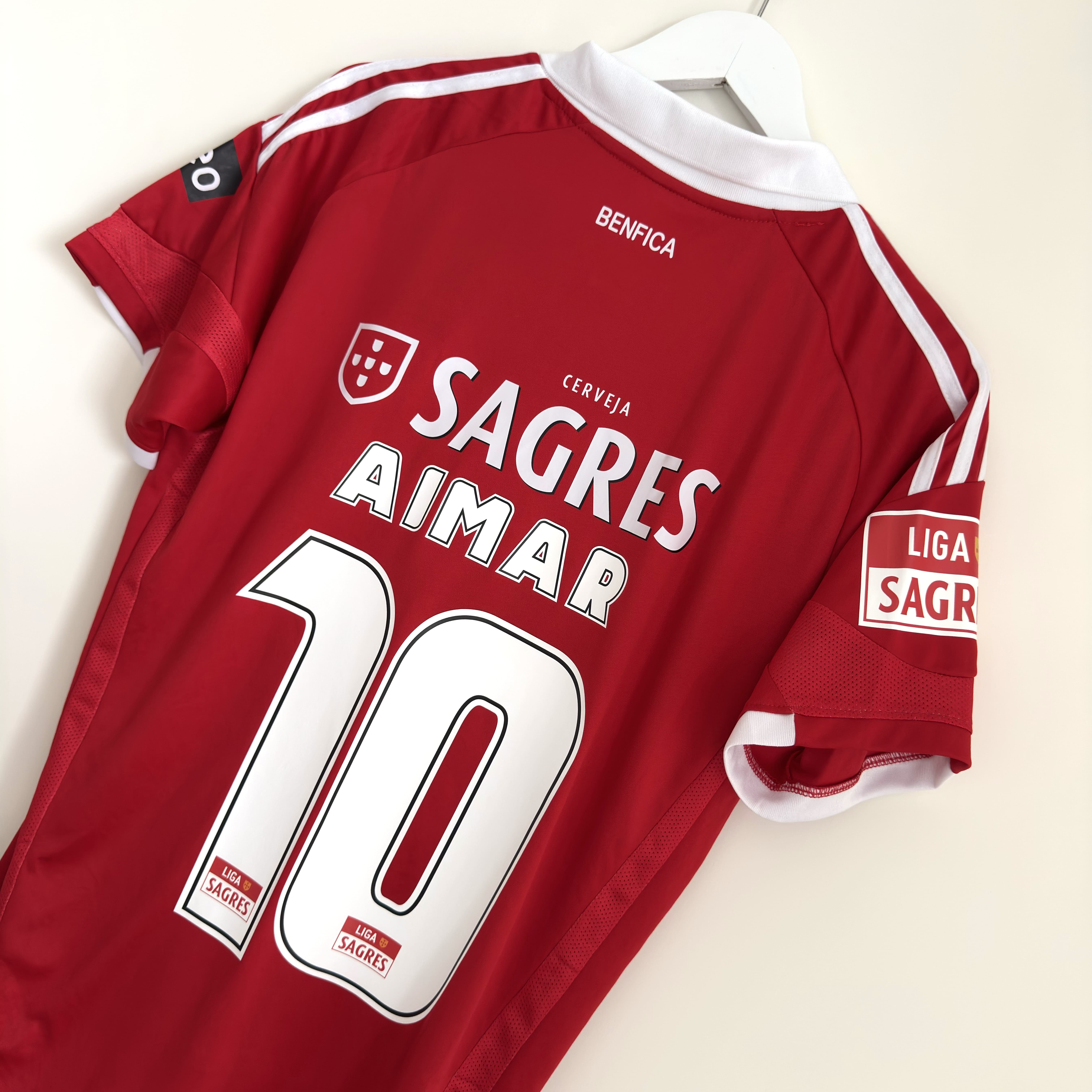 Camisola principal SL Benfica 2009/2010 - Aimar 10 - Versão adepto - Tamanho S 3