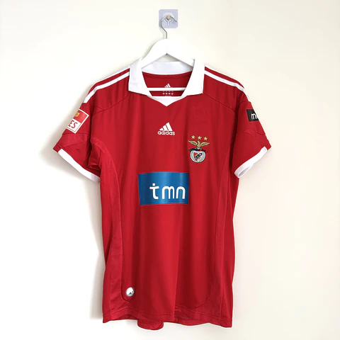 Camisola principal SL Benfica 2009/2010 - Aimar 10 - Versão adepto - Tamanho S