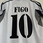 Camisola principal Real Madrid 2000/2001 - Figo 10 - Versão adepto - Tamanho M - Thumbnail 3
