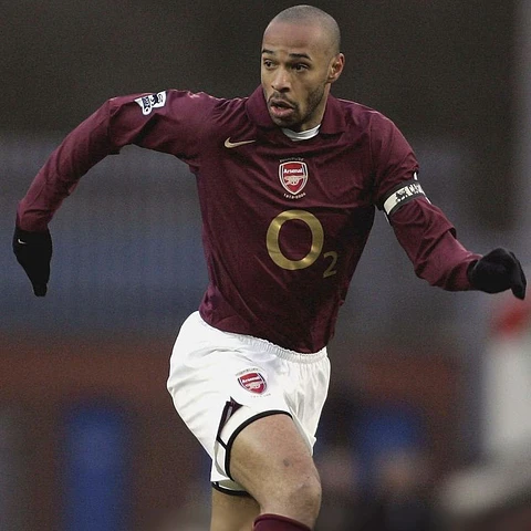 Camisola principal Arsenal 2005/2006 - Henry 14 - Versão adepto