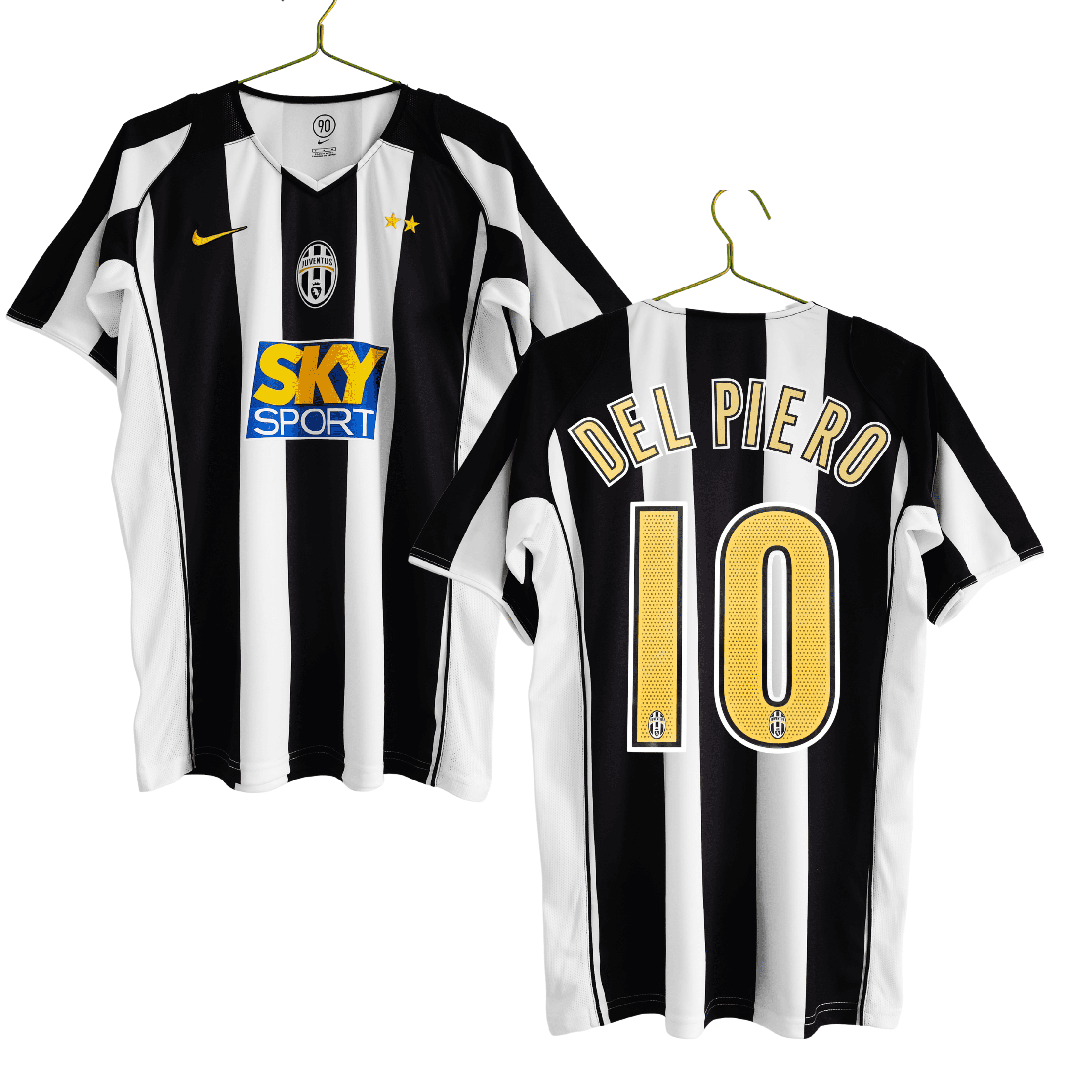 Camisola principal Juventus 2004/2005 - Del Piero 10 - Versão adepto 1