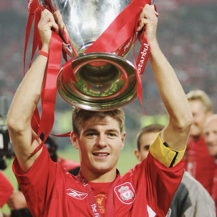 Camisola principal Liverpool 2004/2005 - Gerrard 8 - Versão adepto 2