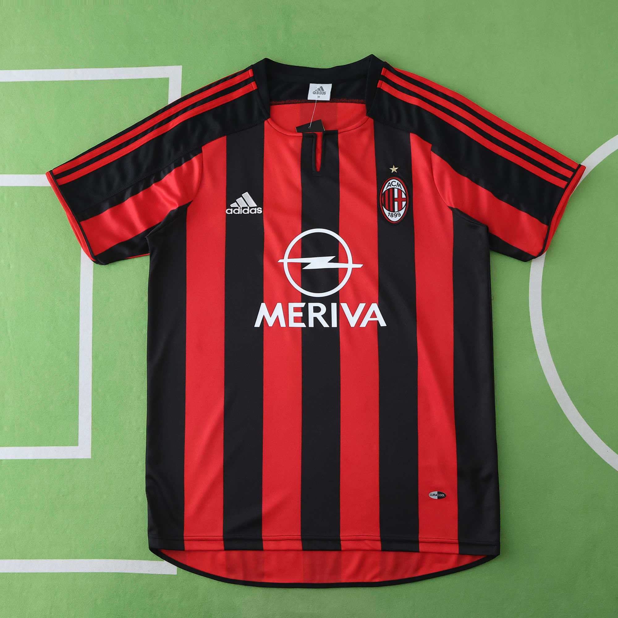 Camisola principal AC Milan 2003/2004 - Shevchenko 7 - Versão adepto 4