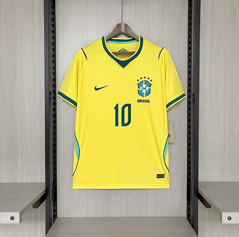 Camisola Principal Brasil Mundial 2026 - Neymar Jr 10