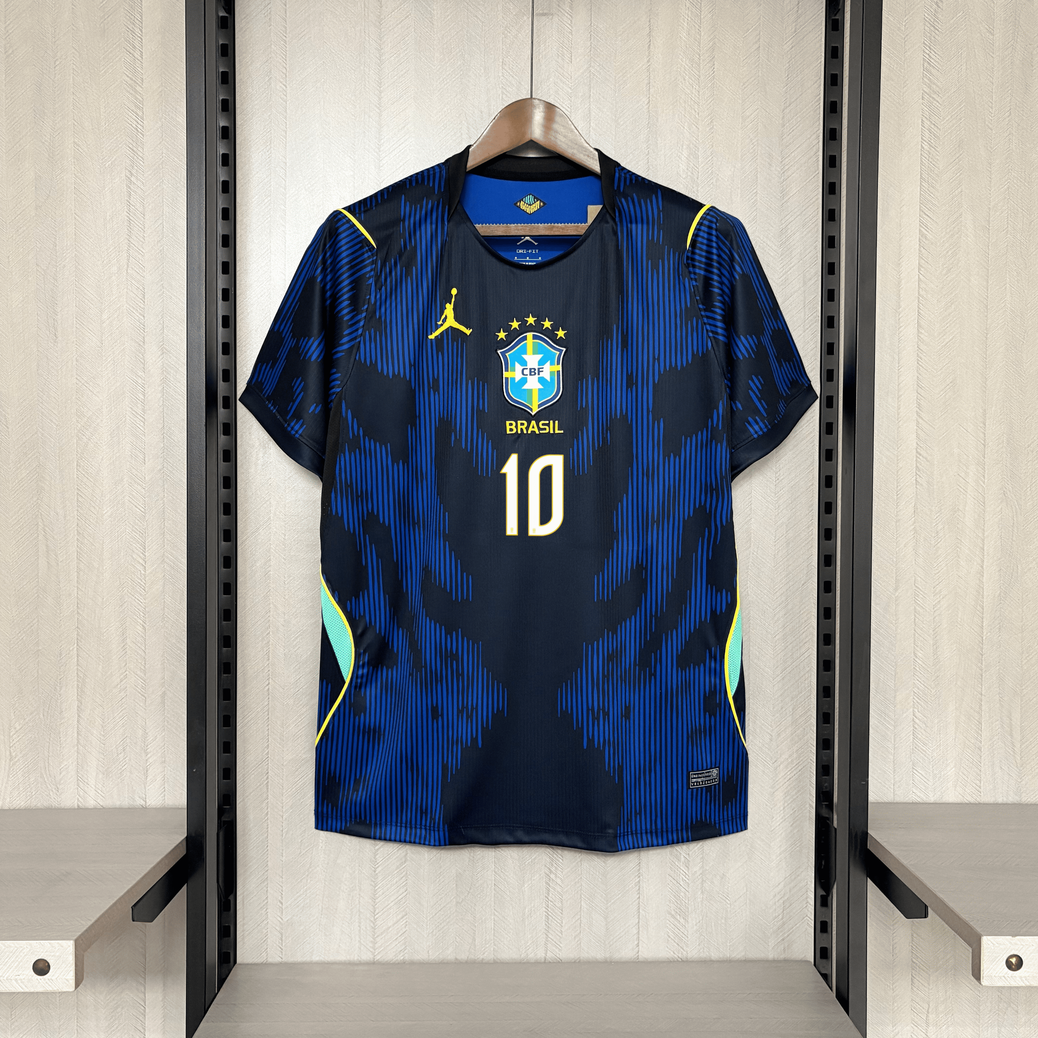 Camisola alternativa Brasil Mundial 2026 - Neymar Jr 10 2