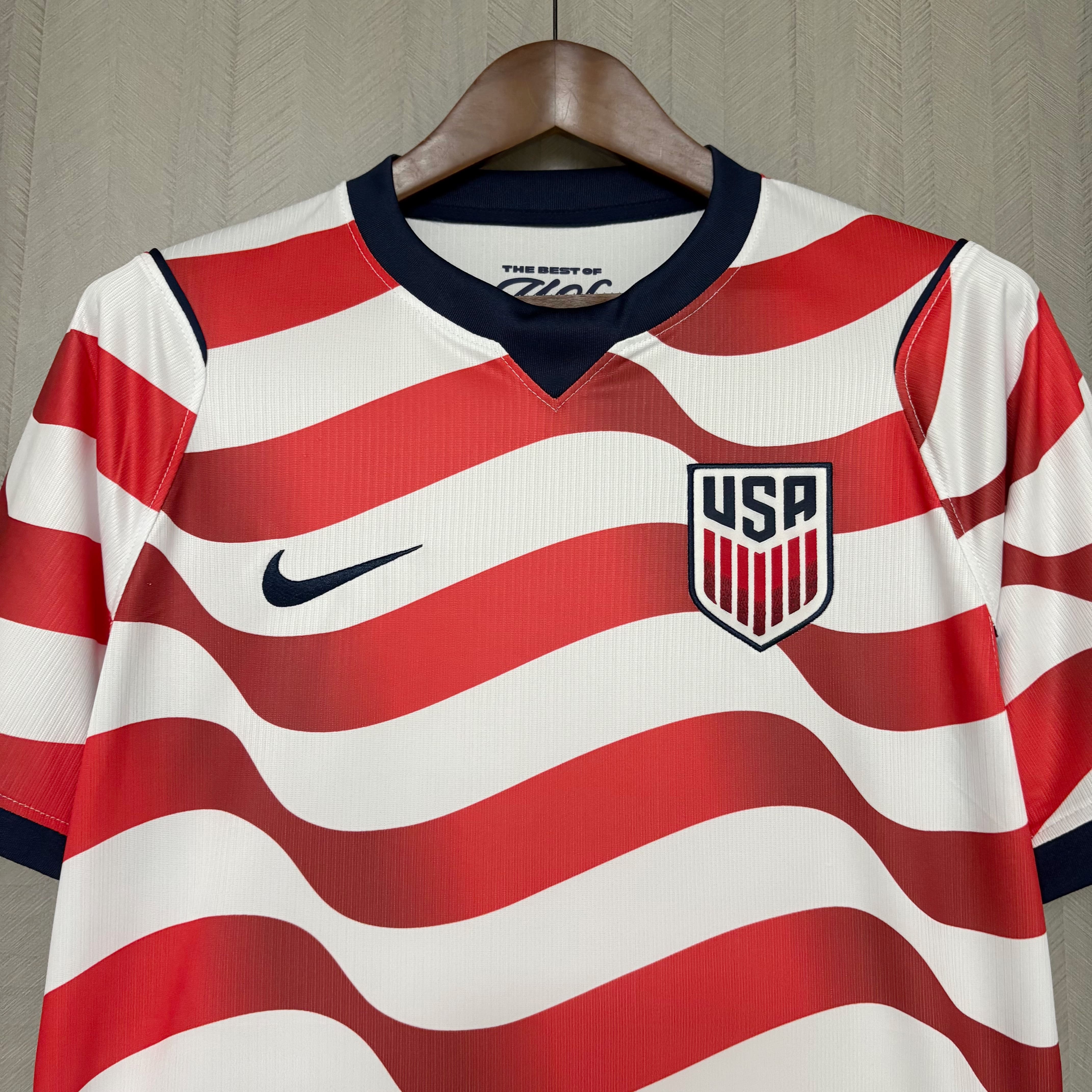 Camisola Principal USA Mundial 2026 - Versão adepto 6