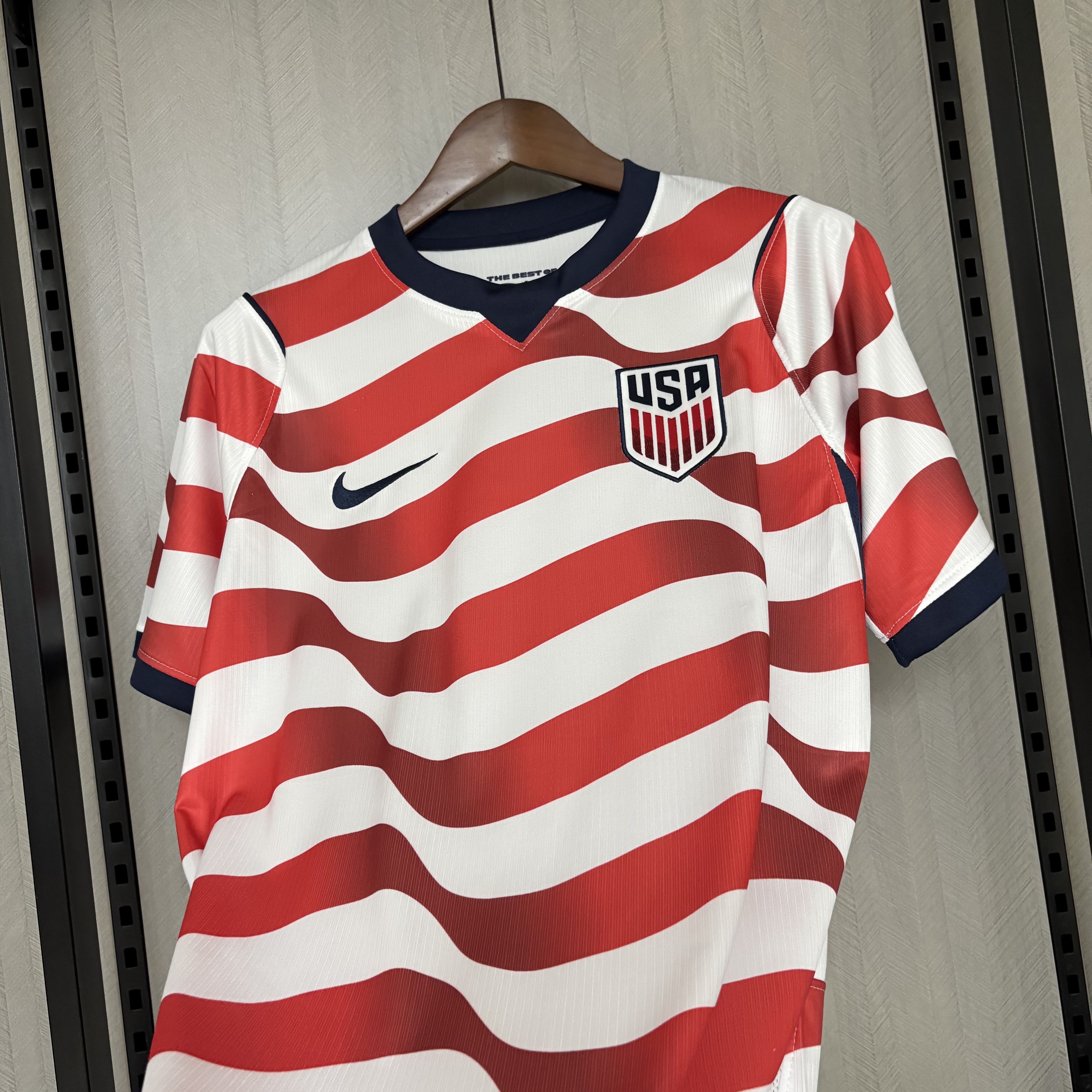 Camisola Principal USA Mundial 2026 - Versão adepto 7