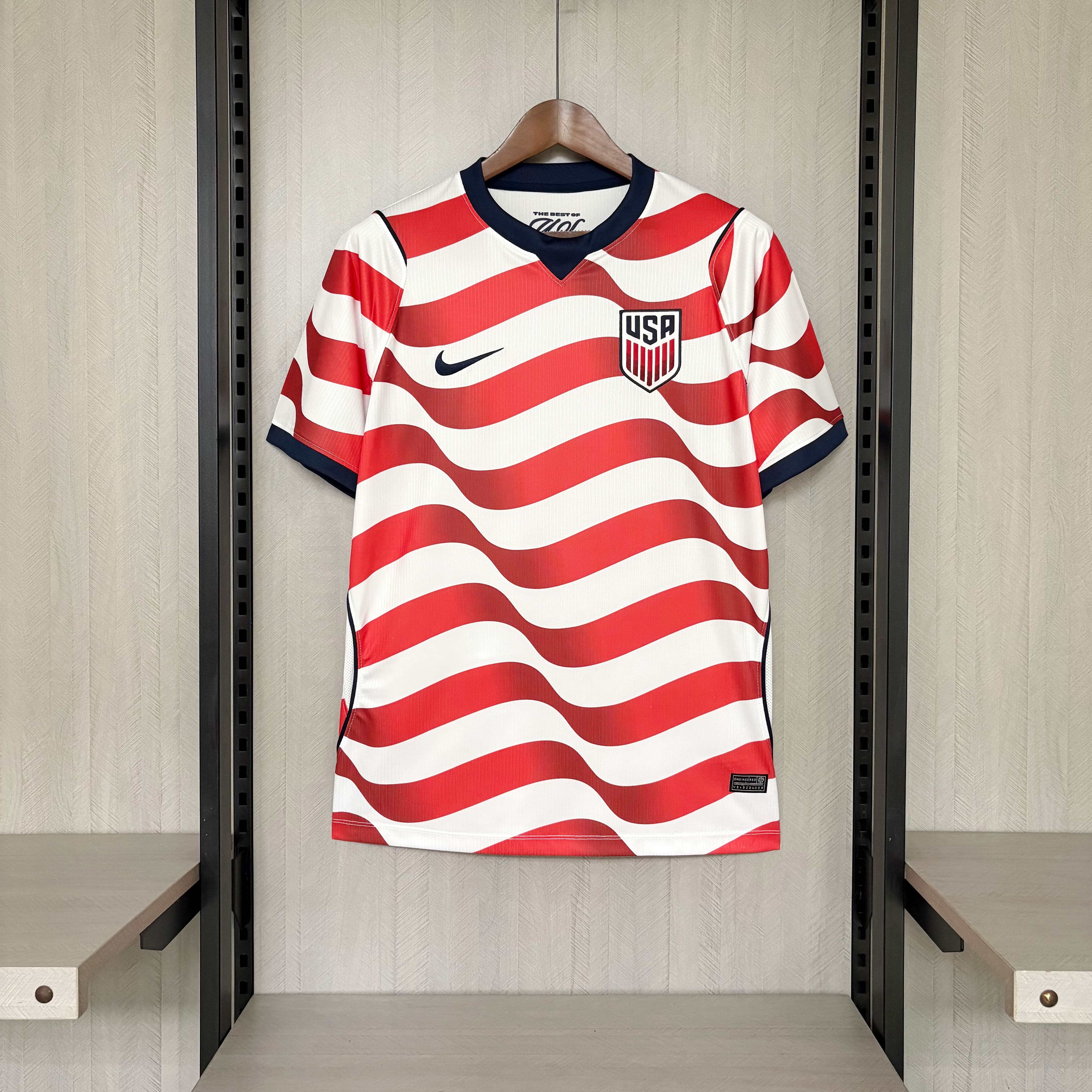 Camisola Principal USA Mundial 2026 - Versão adepto 1