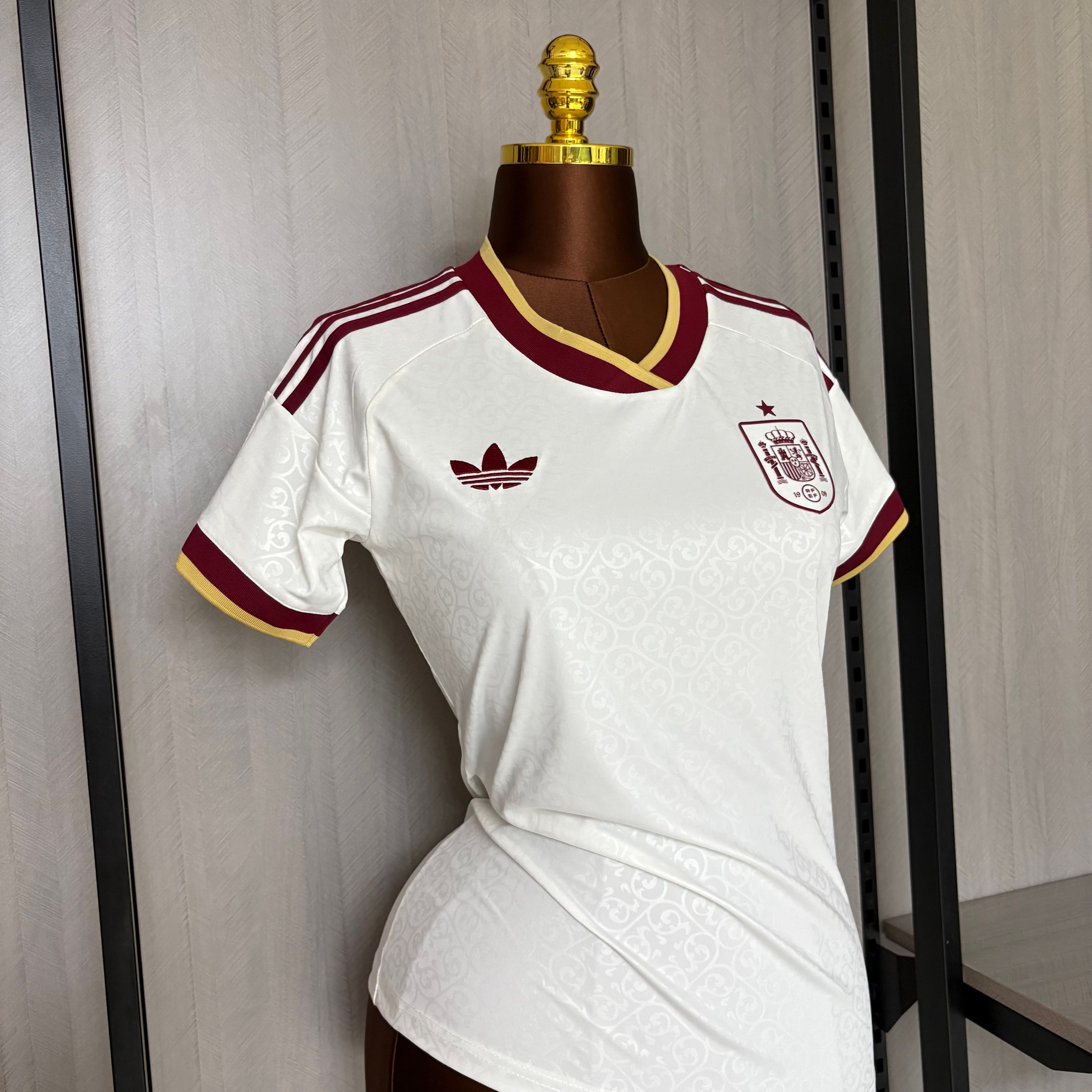 Camisola alternativa Espanha Mundial 2026 - Versão feminina 6