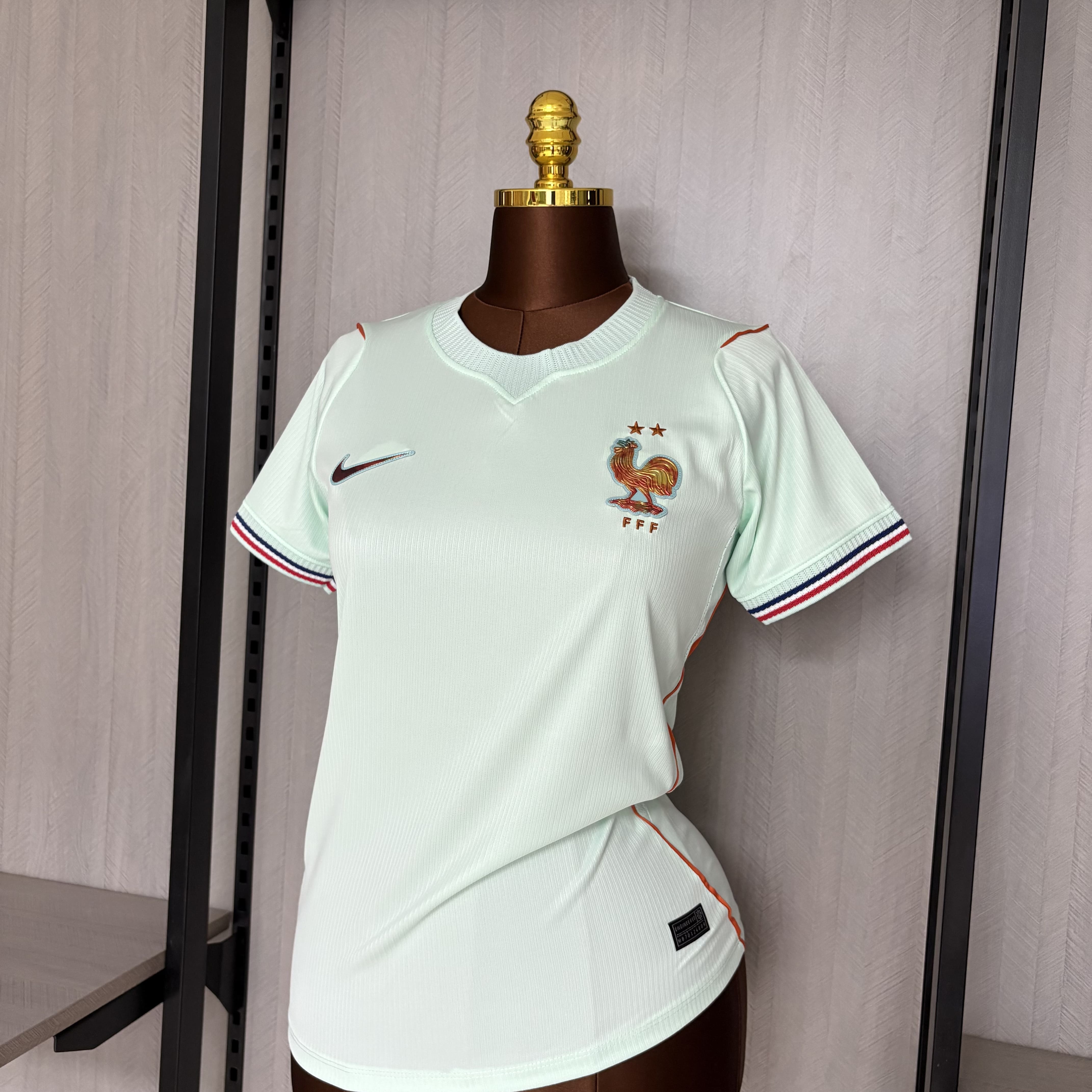 Camisola alternativa França Mundial 2026 - Versão feminina 7