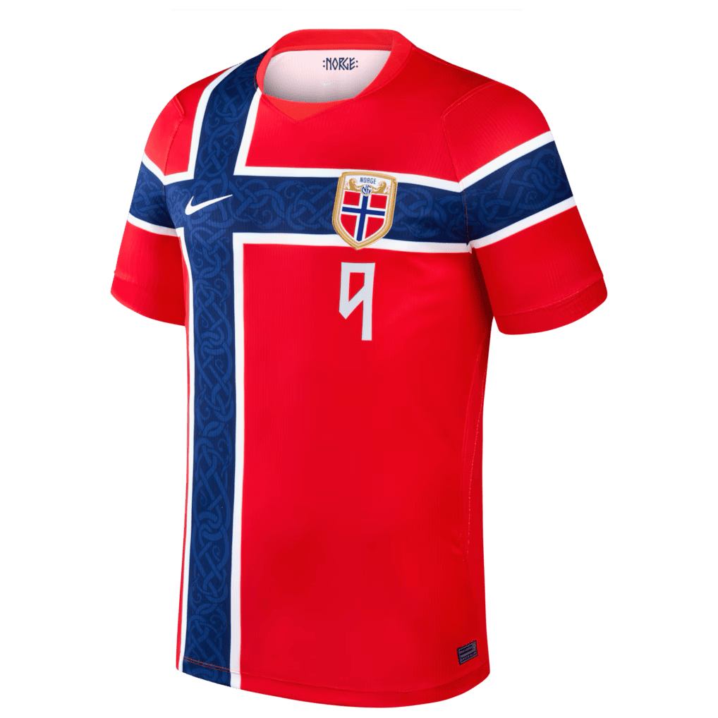 Camisola Principal Noruega Mundial 2026 - Braut Haaland 9 3