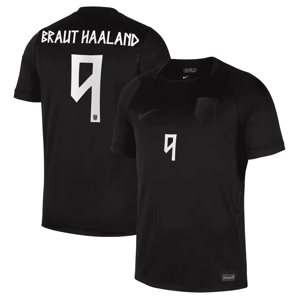 Camisola alternativa Noruega Mundial 2026 - Braut Haaland 9 1