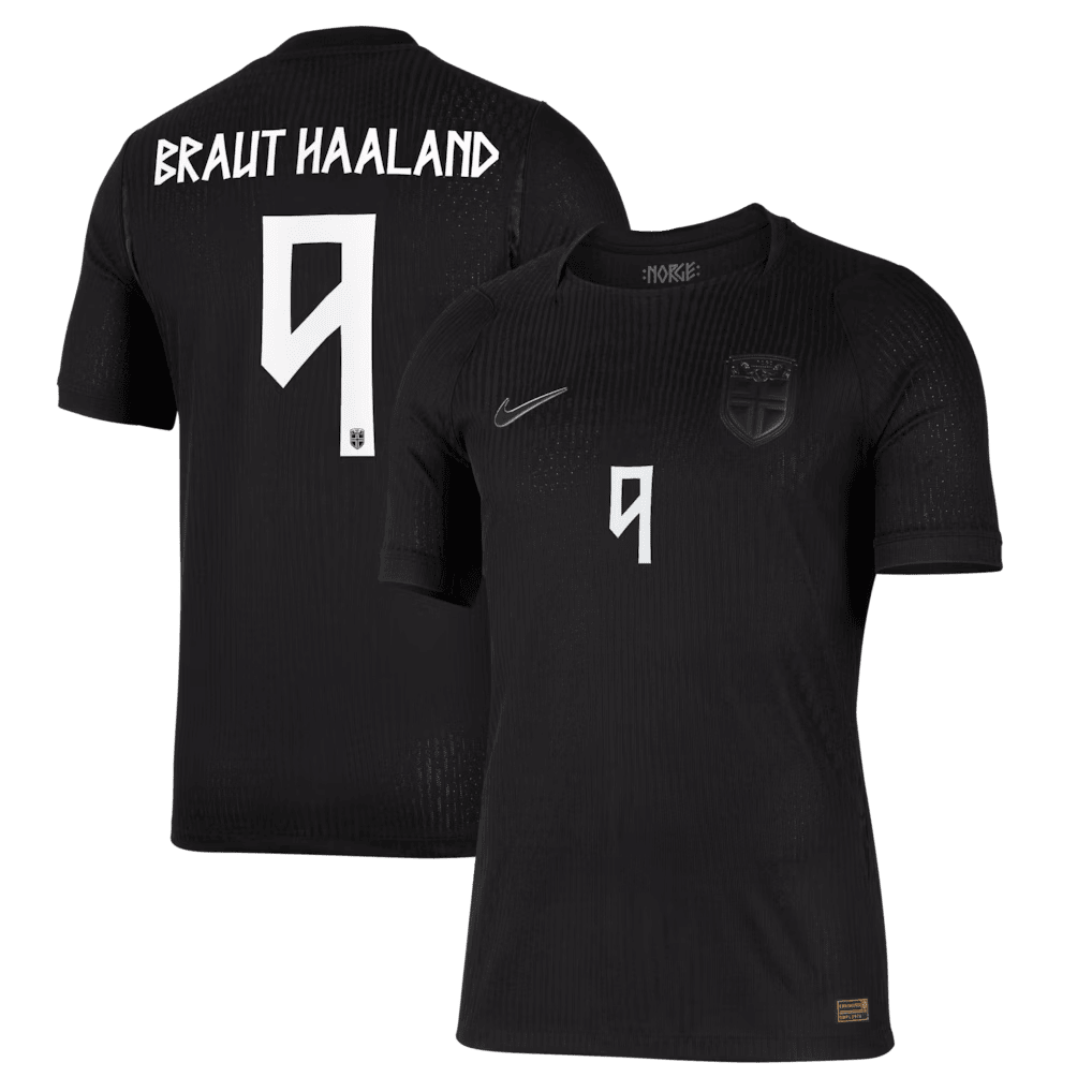 Camisola alternativa Noruega Mundial 2026 - Braut Haaland 9 4