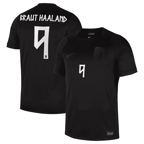 Criança - Camisola alternativa Noruega Mundial 2026 - Braut Haaland 9
