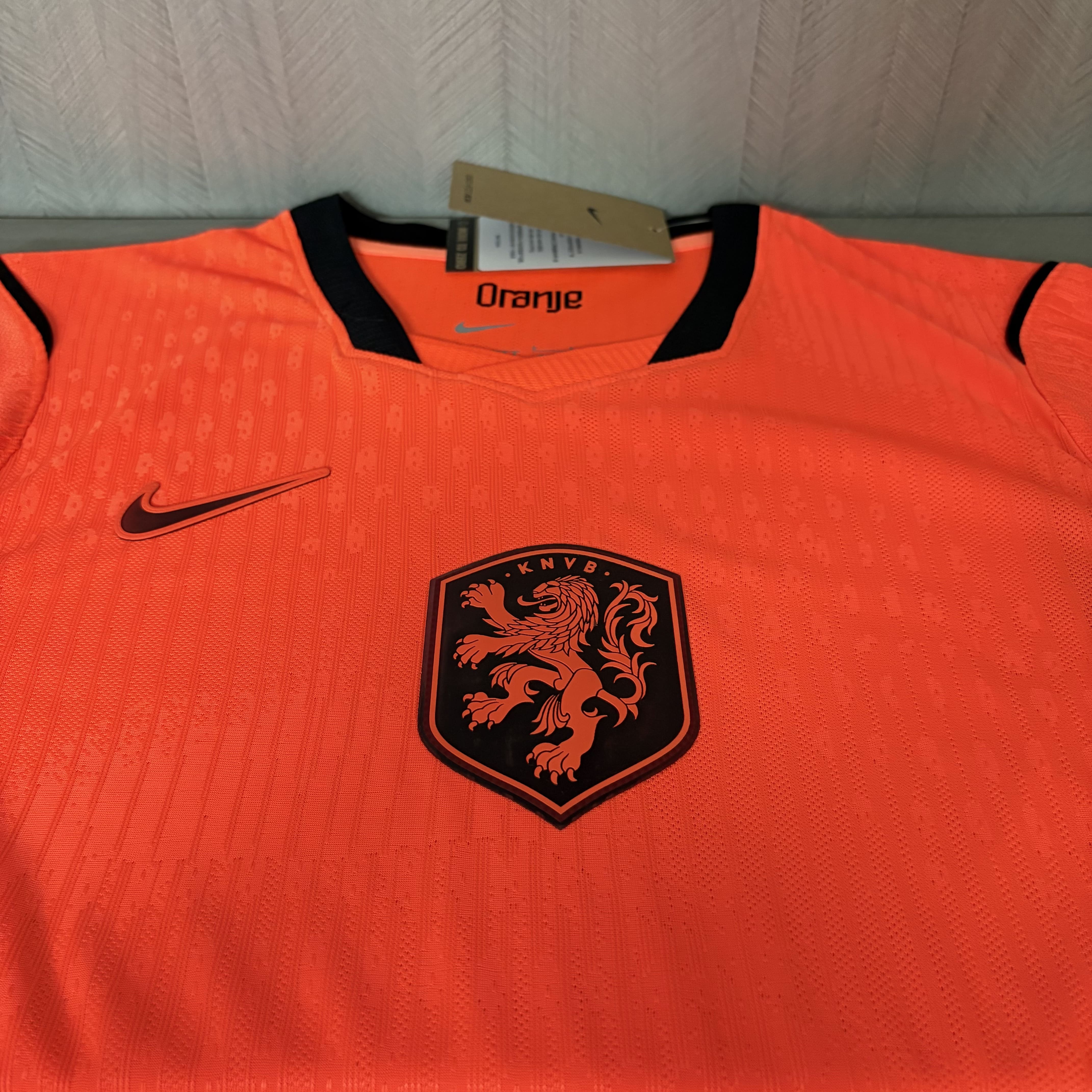 Camisola principal Holanda Mundial 2026 - Versão jogador 7