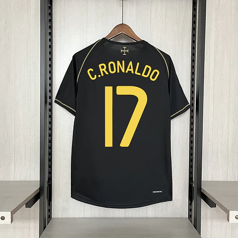 Camisola alternativa Portugal 2006 - C.Ronaldo 17 - Versão adepto