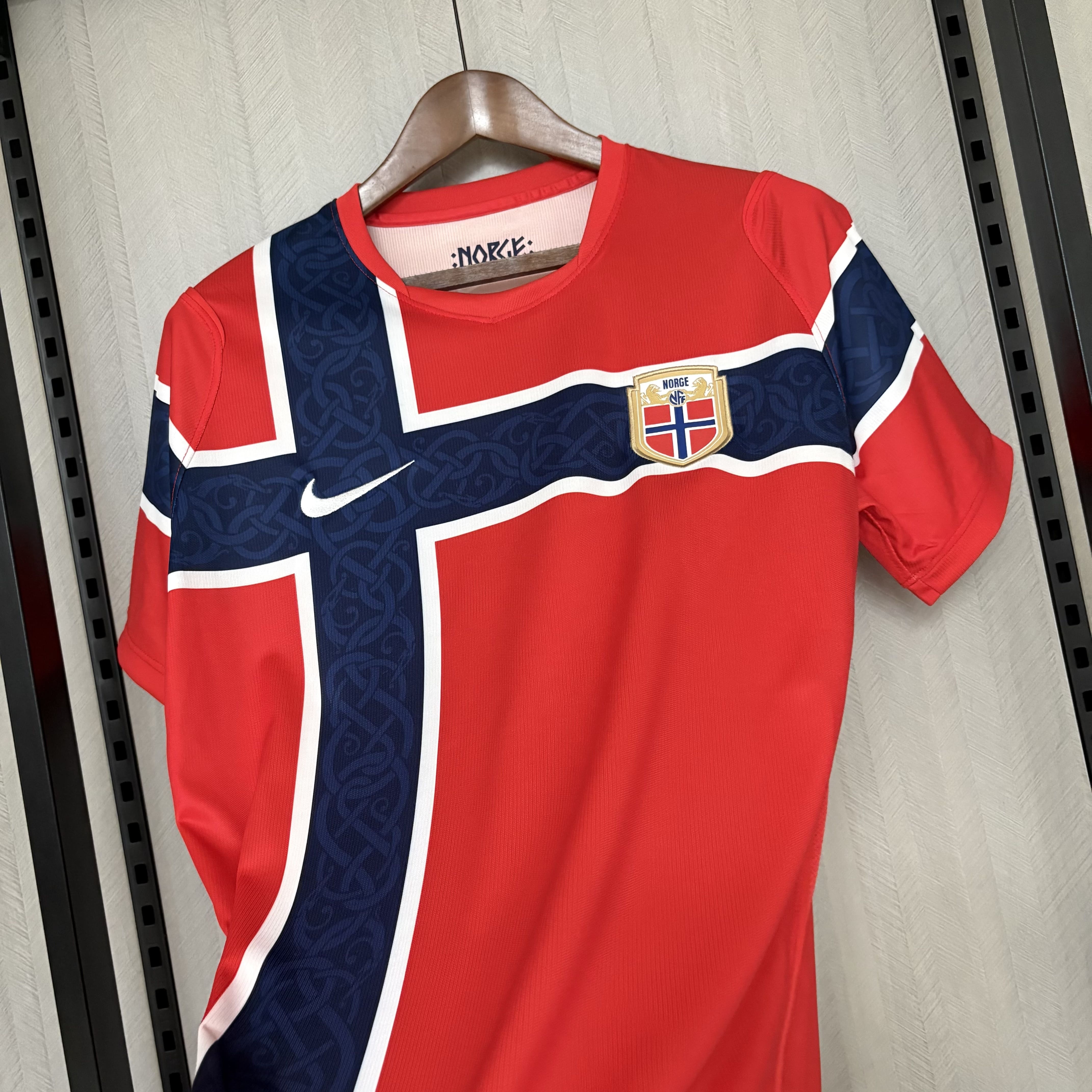Camisola Principal Noruega Mundial 2026 - Versão adepto 6