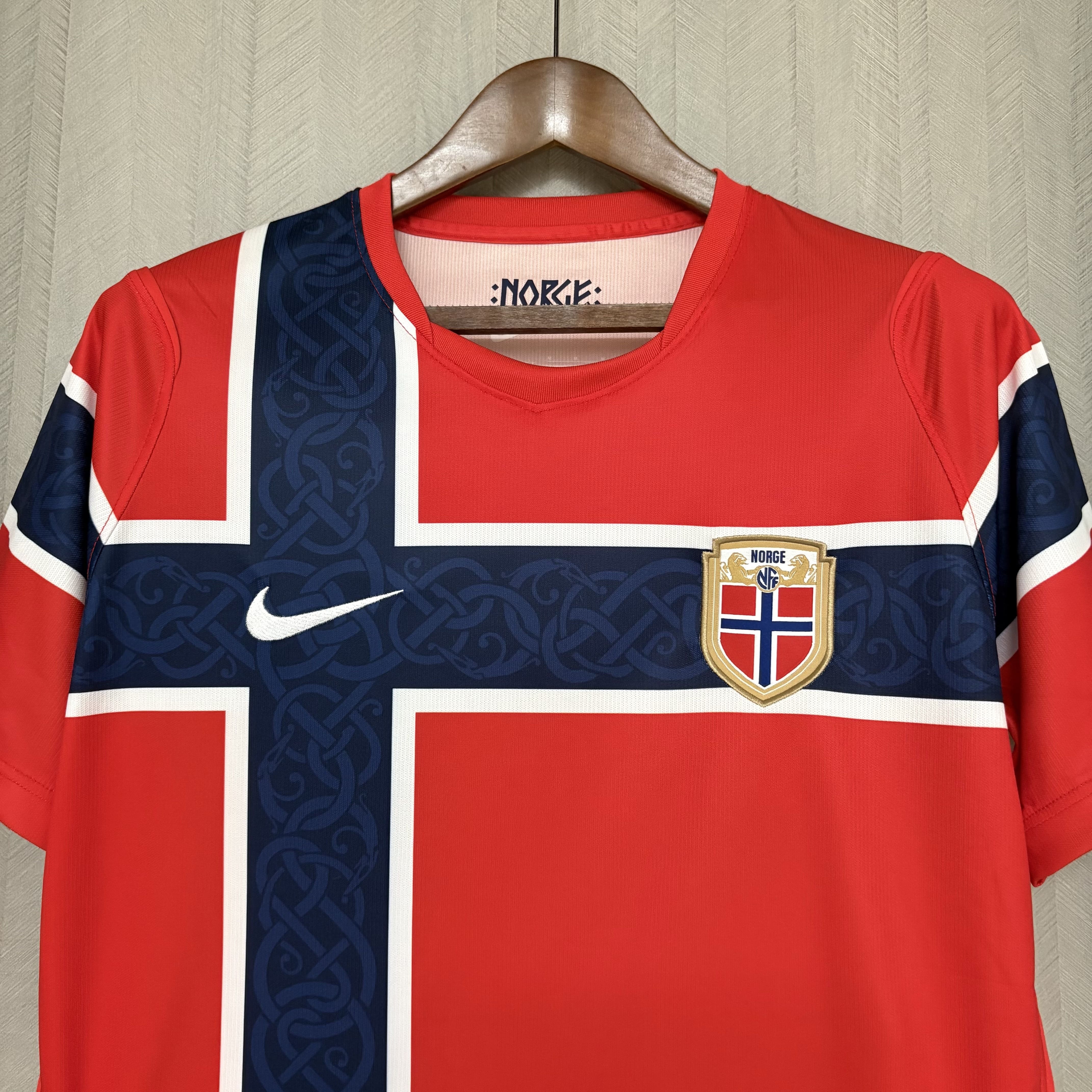Camisola Principal Noruega Mundial 2026 - Versão adepto 5