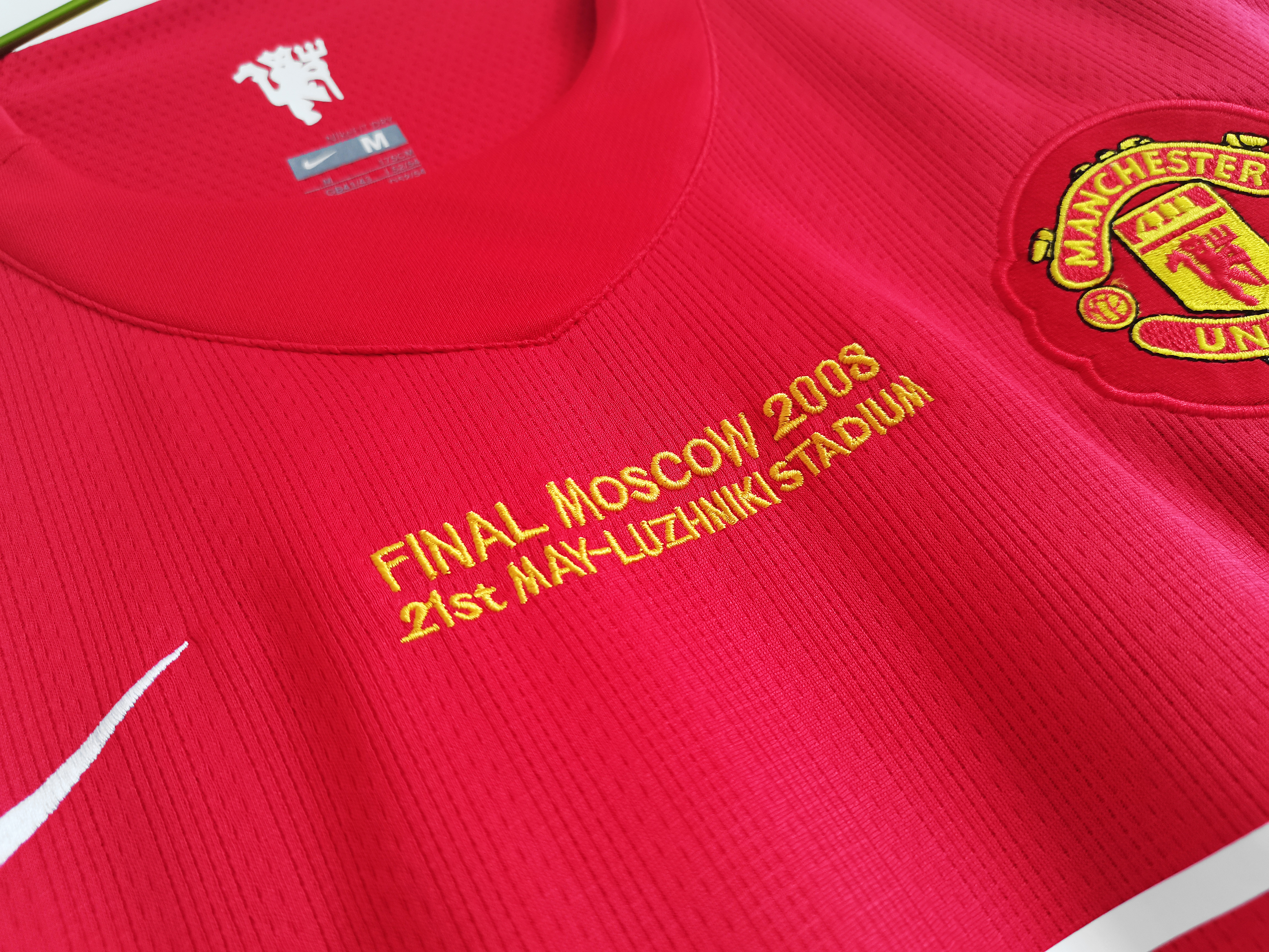 Camisola principal Manchester United 2007/2008 - Ronaldo 7 - Versão adepto 4