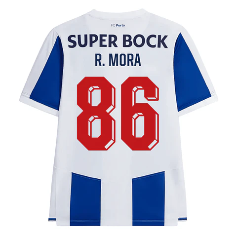 Camisola principal FC Porto 26/27 - R.Mora 86 - Versão adepto