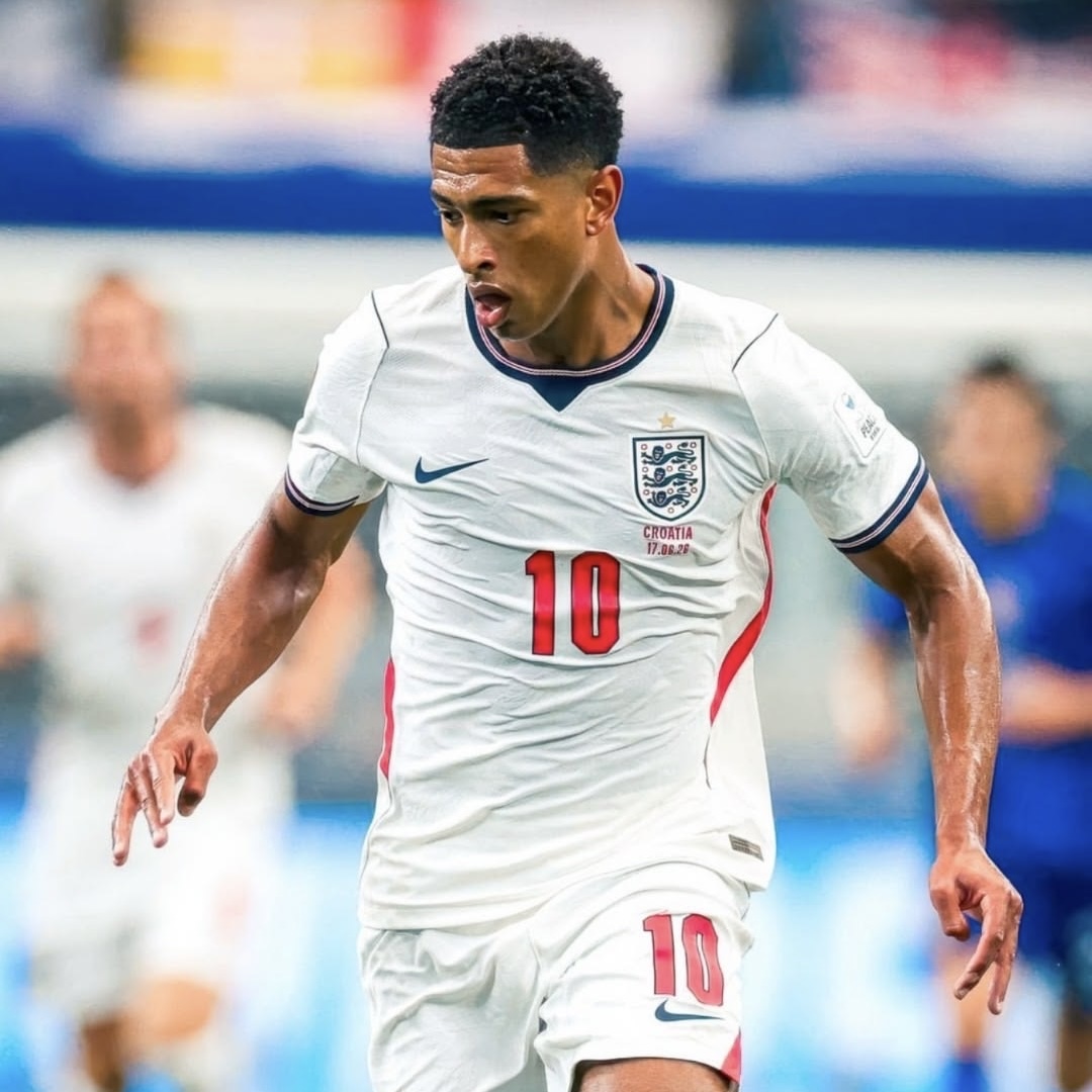 Camisola Principal Inglaterra Mundial 2026 - Bellingham 10 4