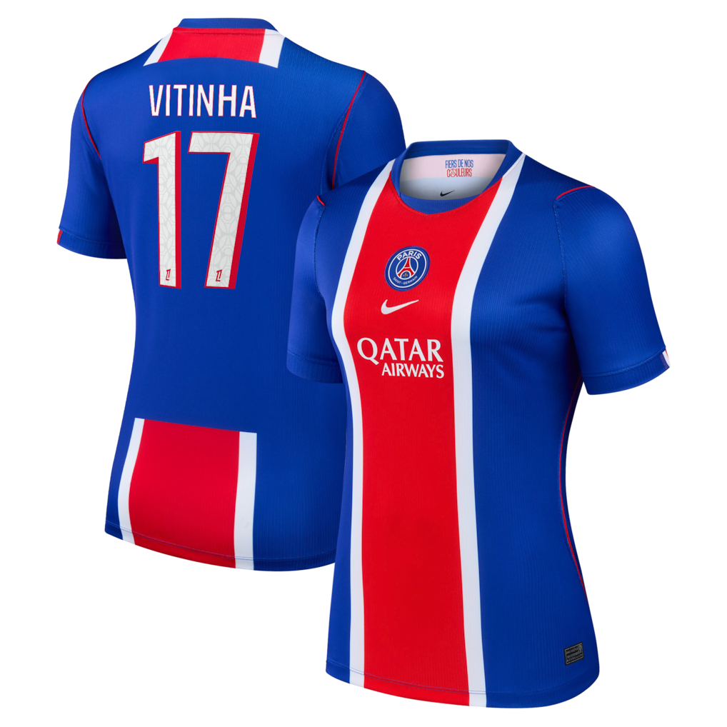 Camisola principal PSG 26/27 - Vitinha 17 - Versão feminina 1