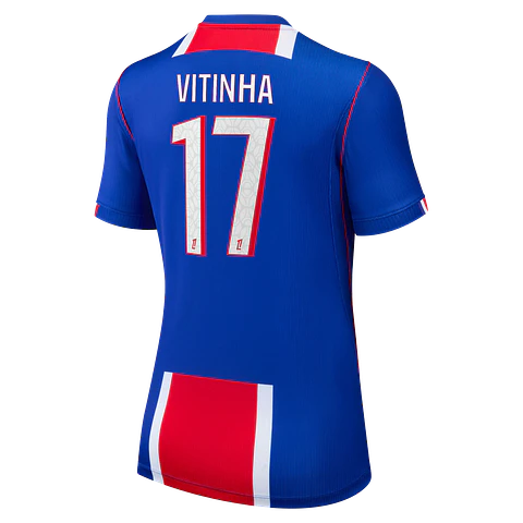 Camisola principal PSG 26/27 - Vitinha 17 - Versão feminina