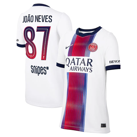 Criança - Camisola alternativa PSG 26/27 - João Neves 87