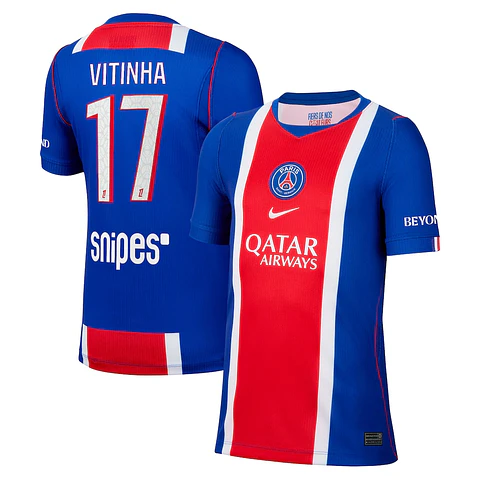 Criança - Camisola principal PSG 26/27 - Vitinha 17
