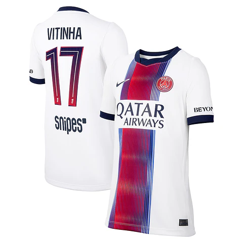 Criança - Camisola alternativa PSG 26/27 - Vitinha 17