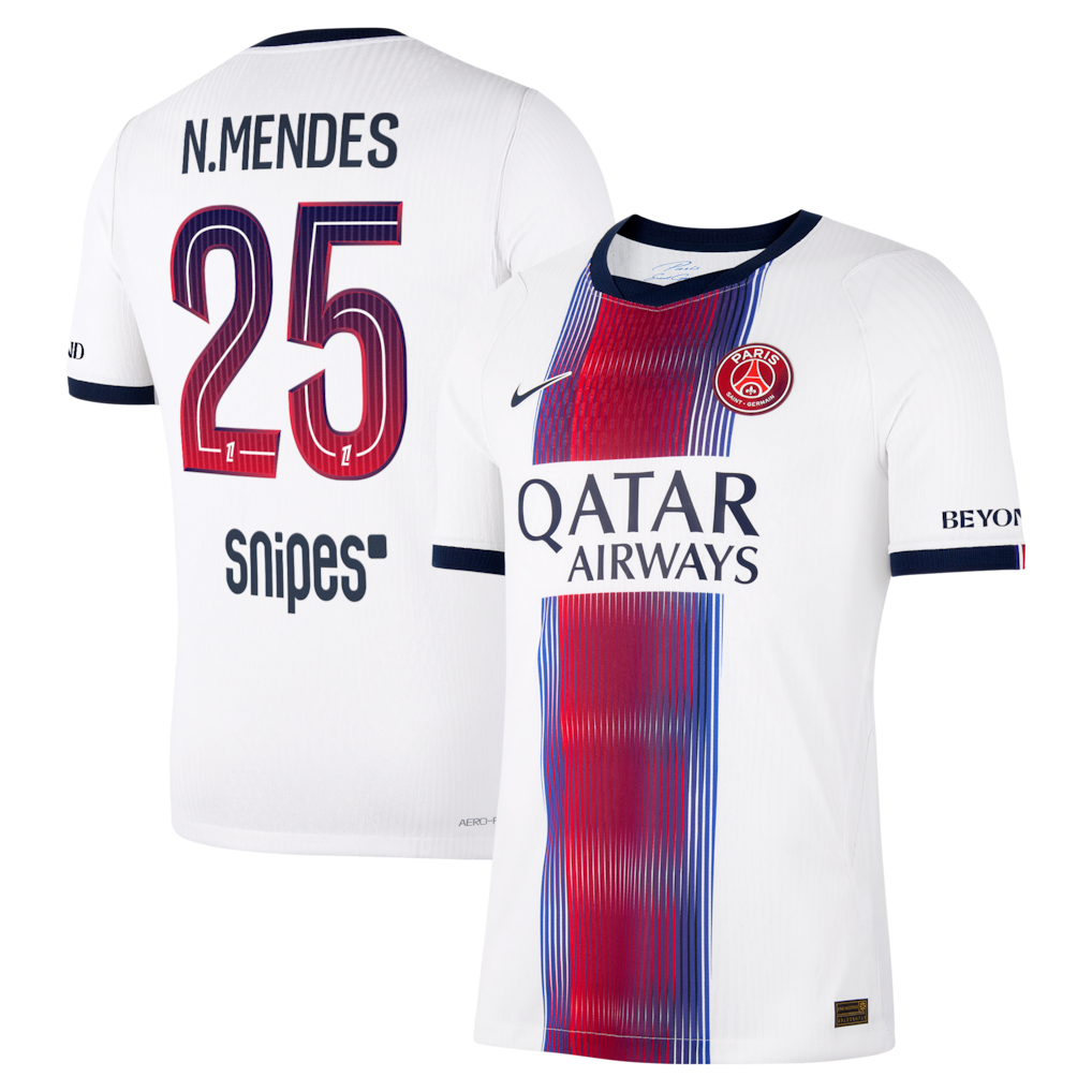 Camisola alternativa PSG 26/27 - N.Mendes 25 4