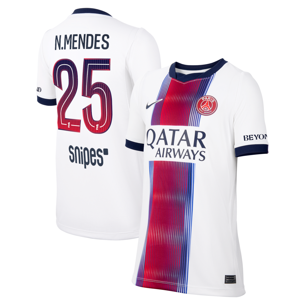 Criança - Camisola alternativa PSG 26/27 - N.Mendes 25 1