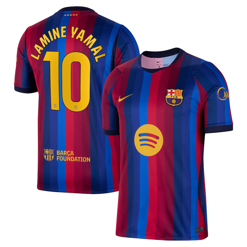 Camisola Principal Barcelona 26/27 - Lamine Yamal 10 1