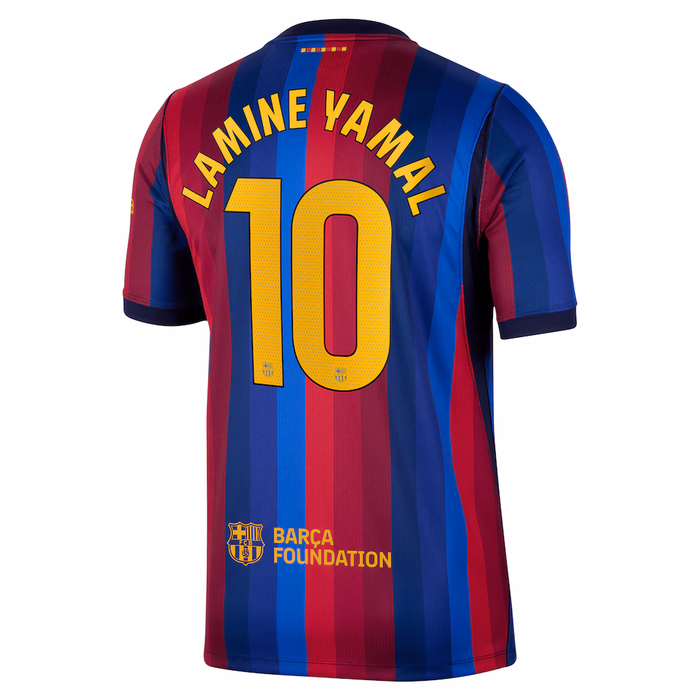 Camisola Principal Barcelona 26/27 - Lamine Yamal 10 2