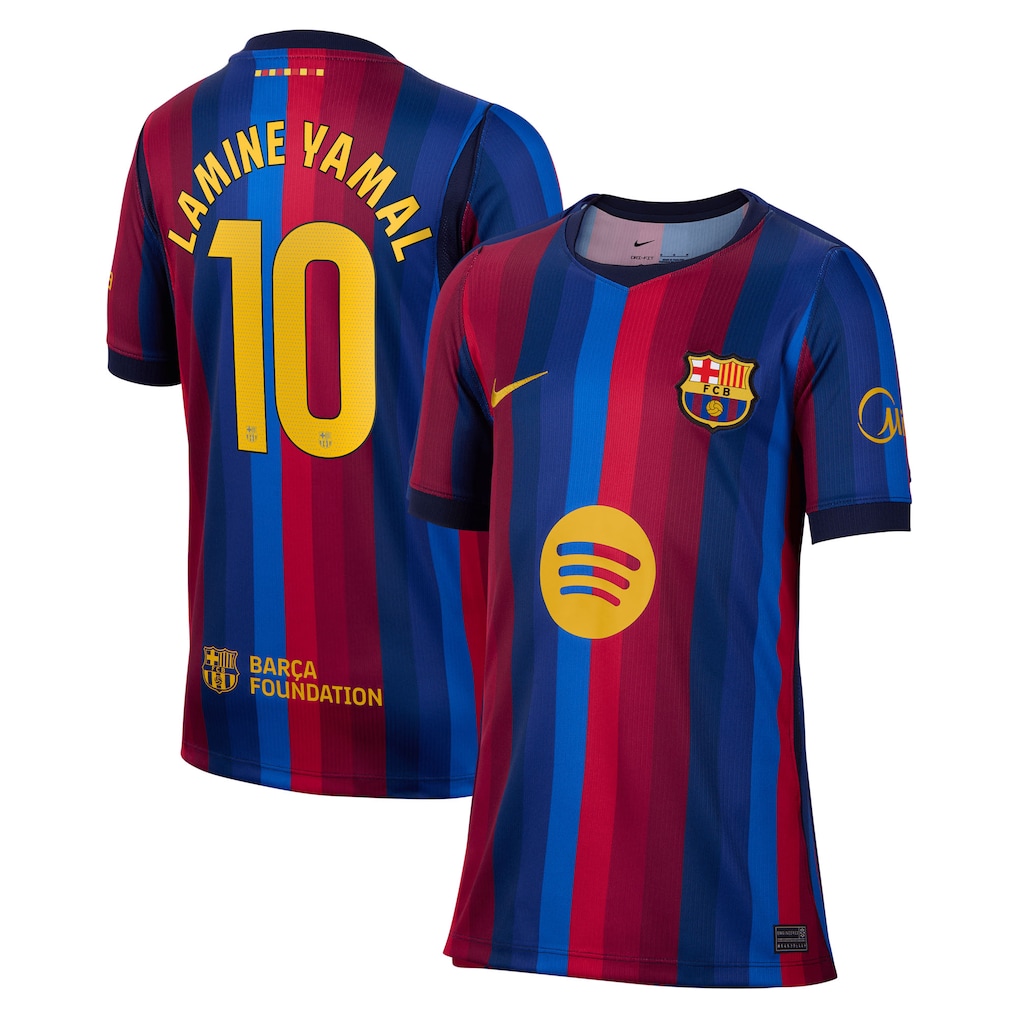 Criança - Camisola principal Barcelona 26/27 - Lamine Yamal 10 1