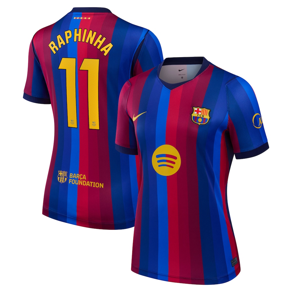 Camisola Principal Barcelona 26/27 - Raphinha 11 - Versão feminina 1