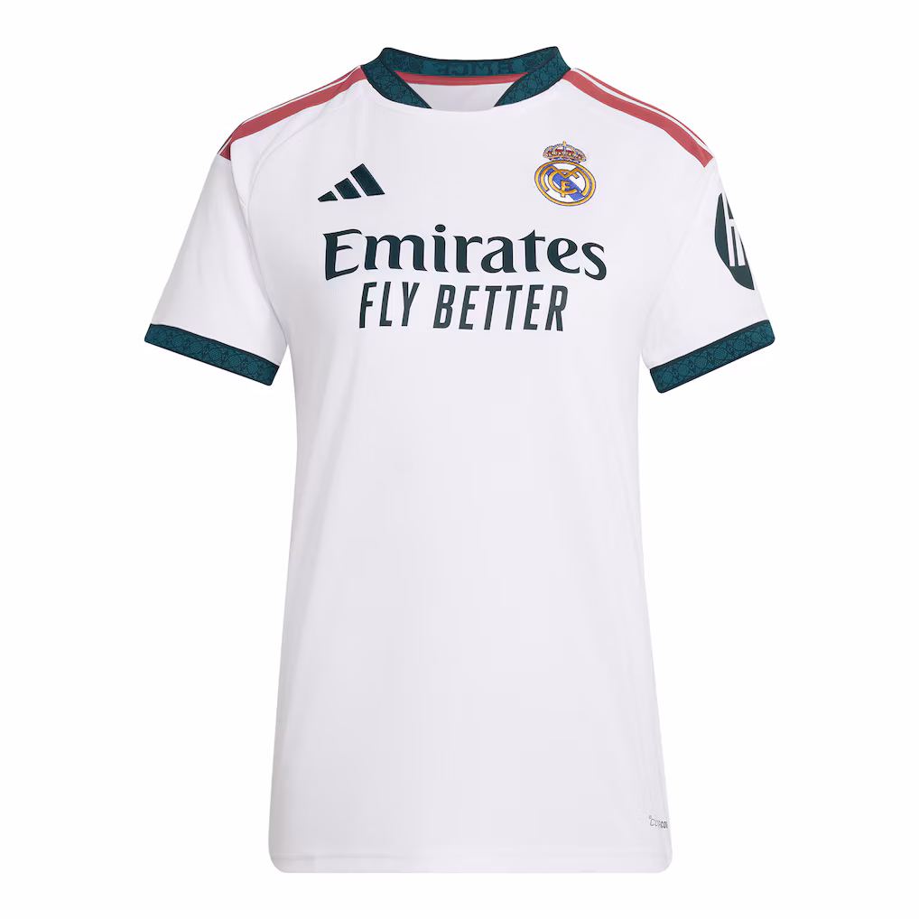 Camisola Principal Real Madrid 26/27 - Vini Jr. 7 - Versão feminina 3